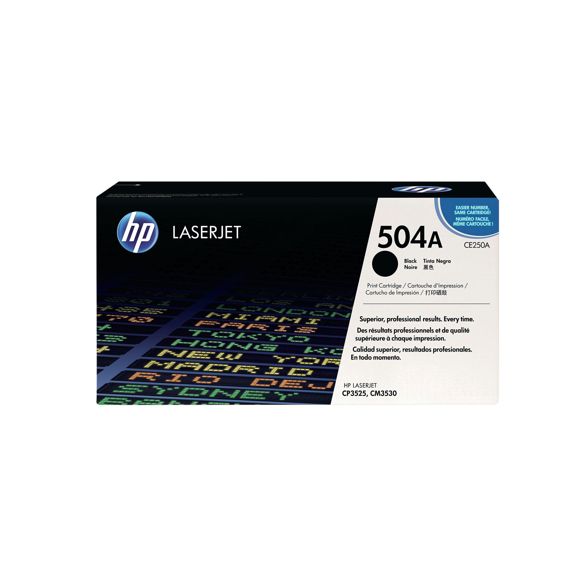 HP CE250A (504A) TONER BLACK 5K PAGES