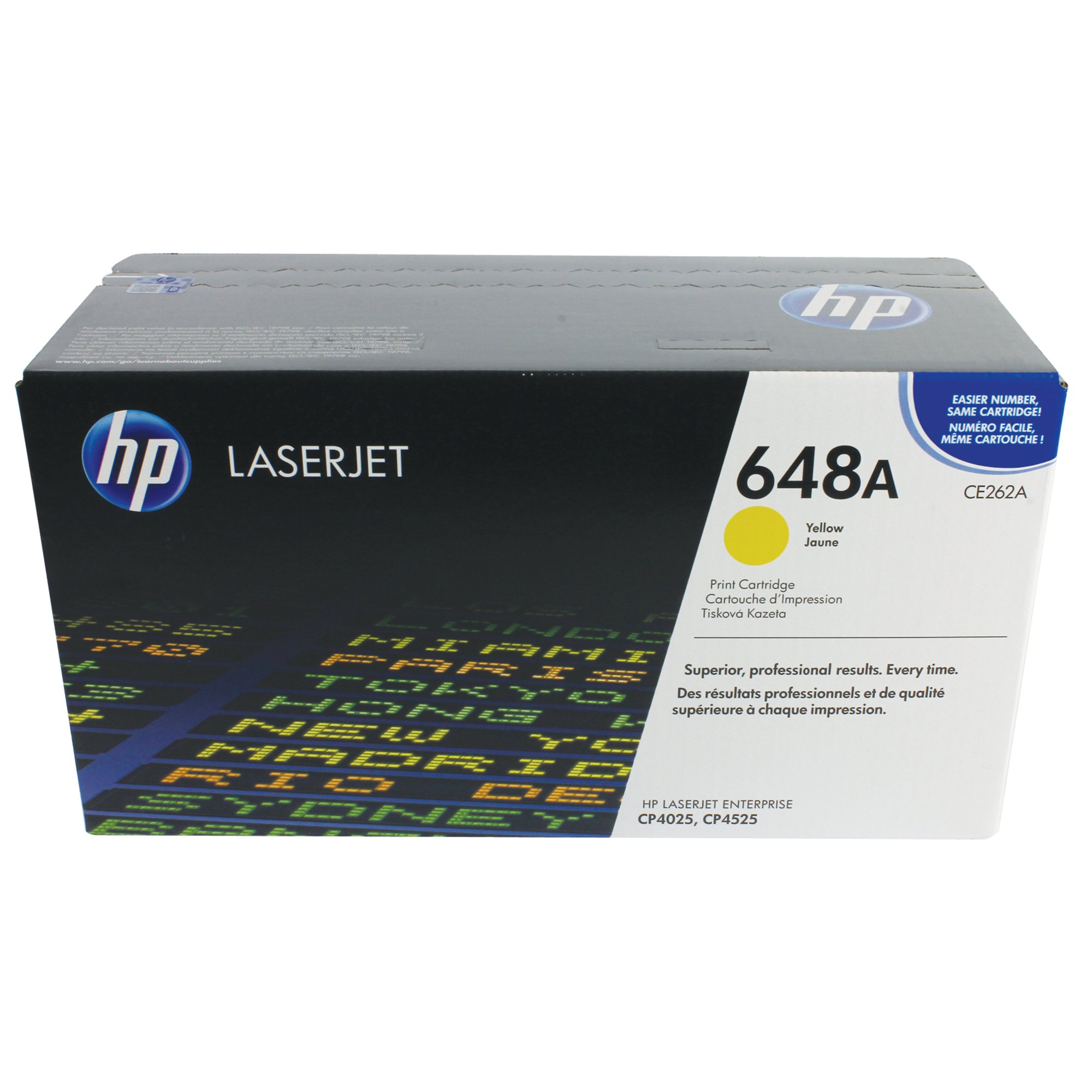 HP CE262A (648A) YELLOW TONER