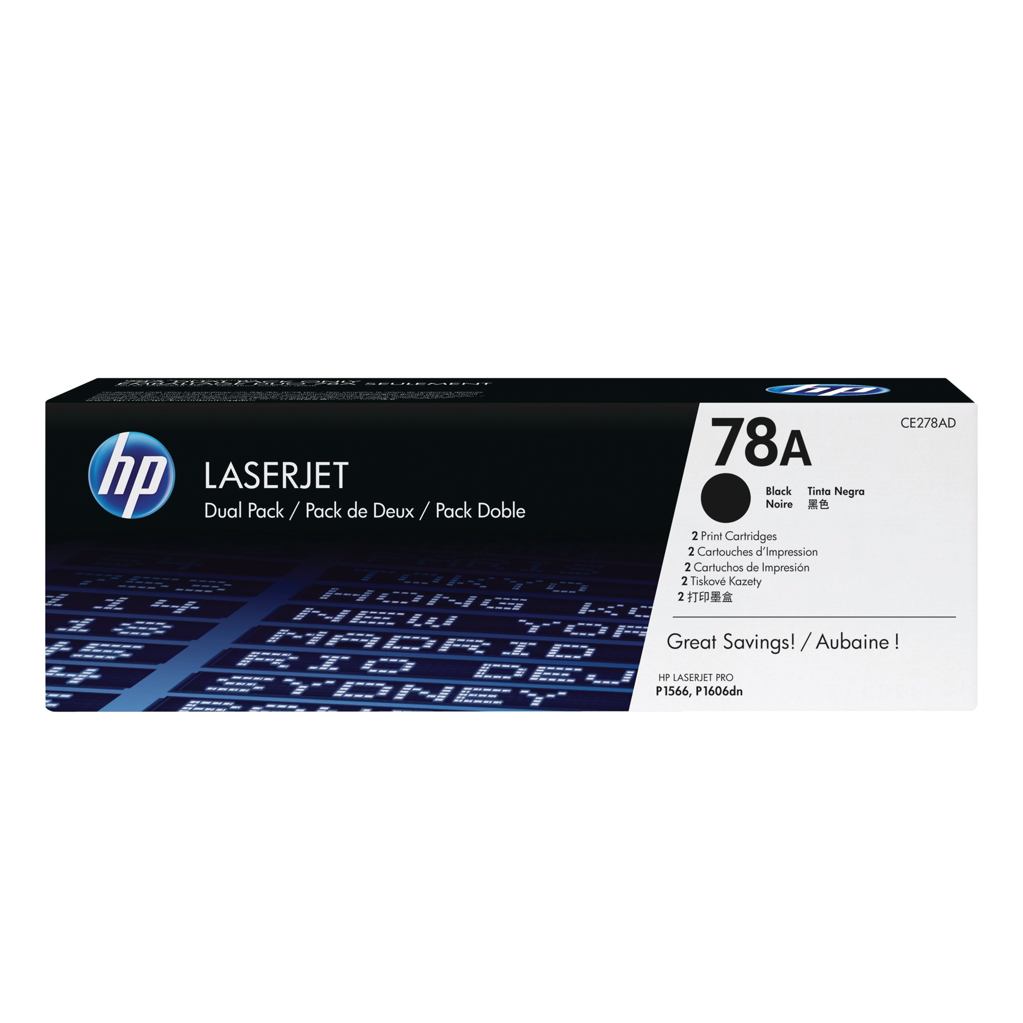 HP 78 LJ DUAL CART BLK CE278AD
