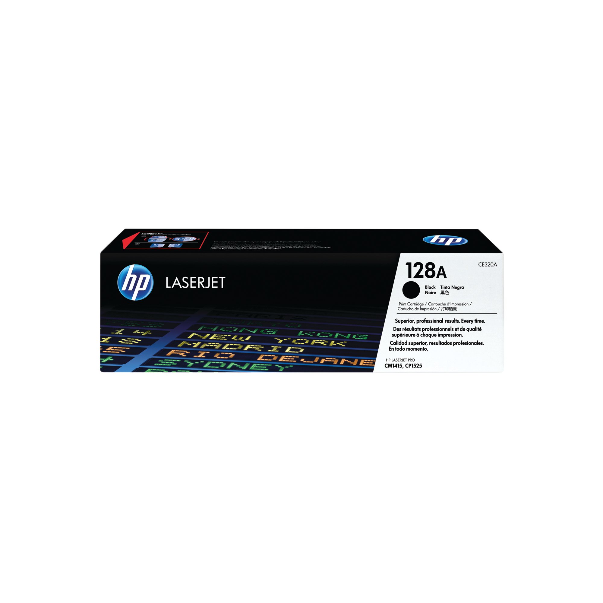 HP 128A LASERJET TONER BLK CE320A