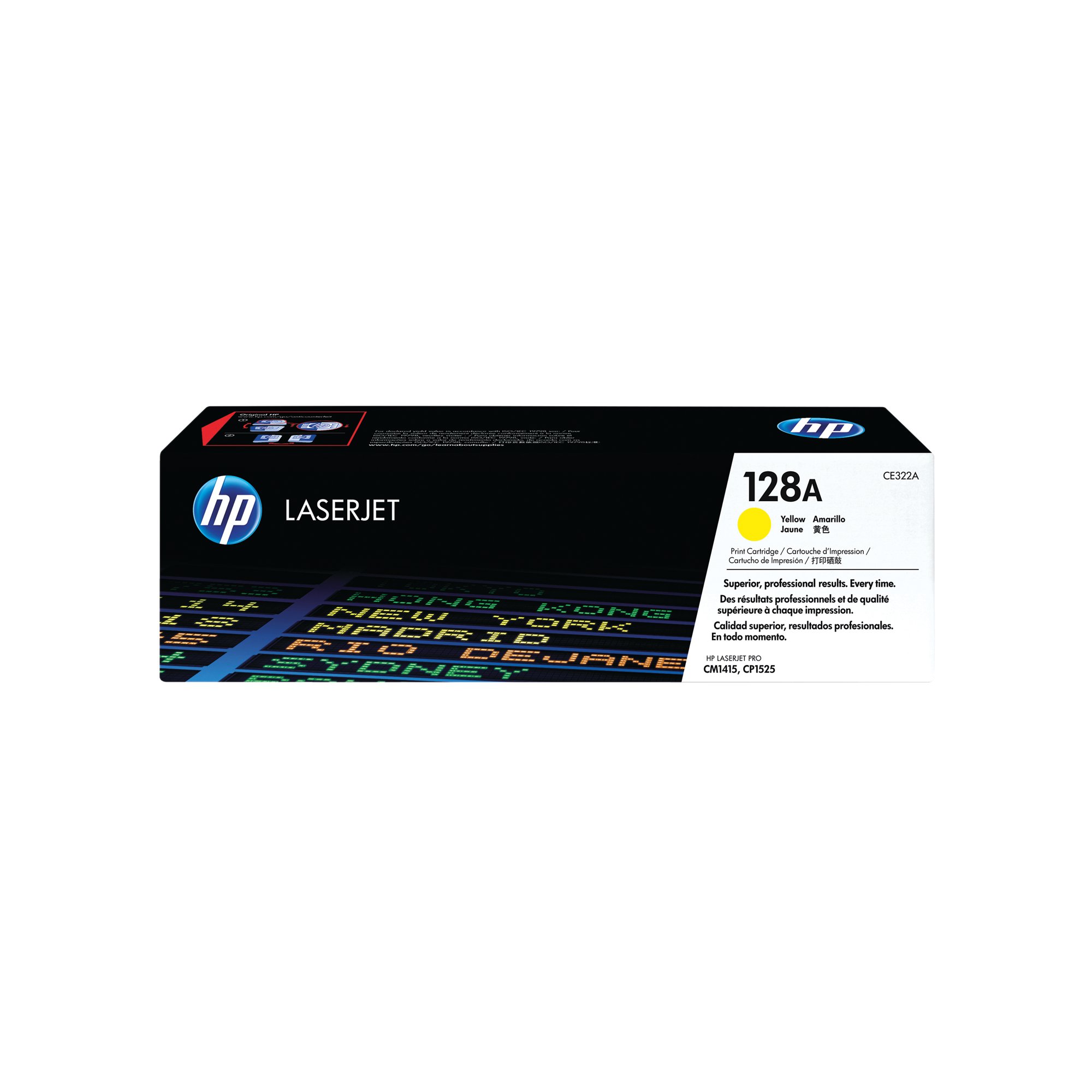 HP 128A LASERJET TONER YLW CE322A