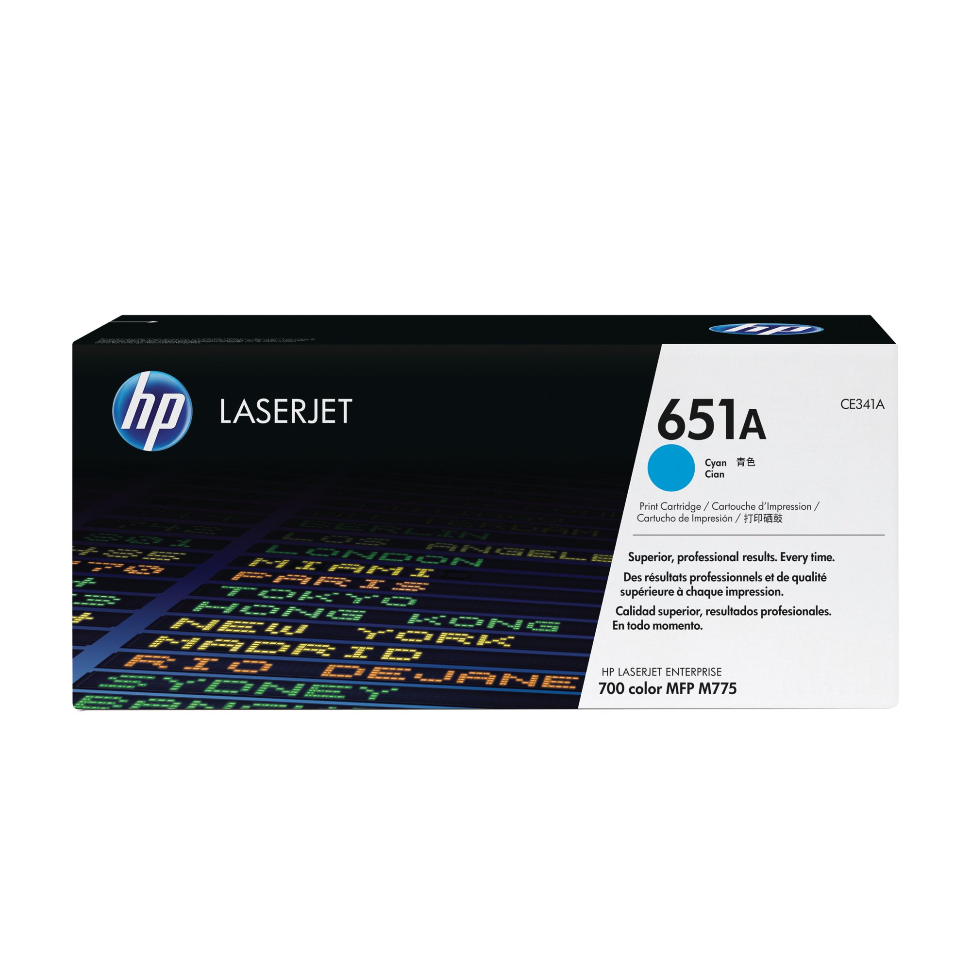 HP 651A LASER TONER CYAN CE341A