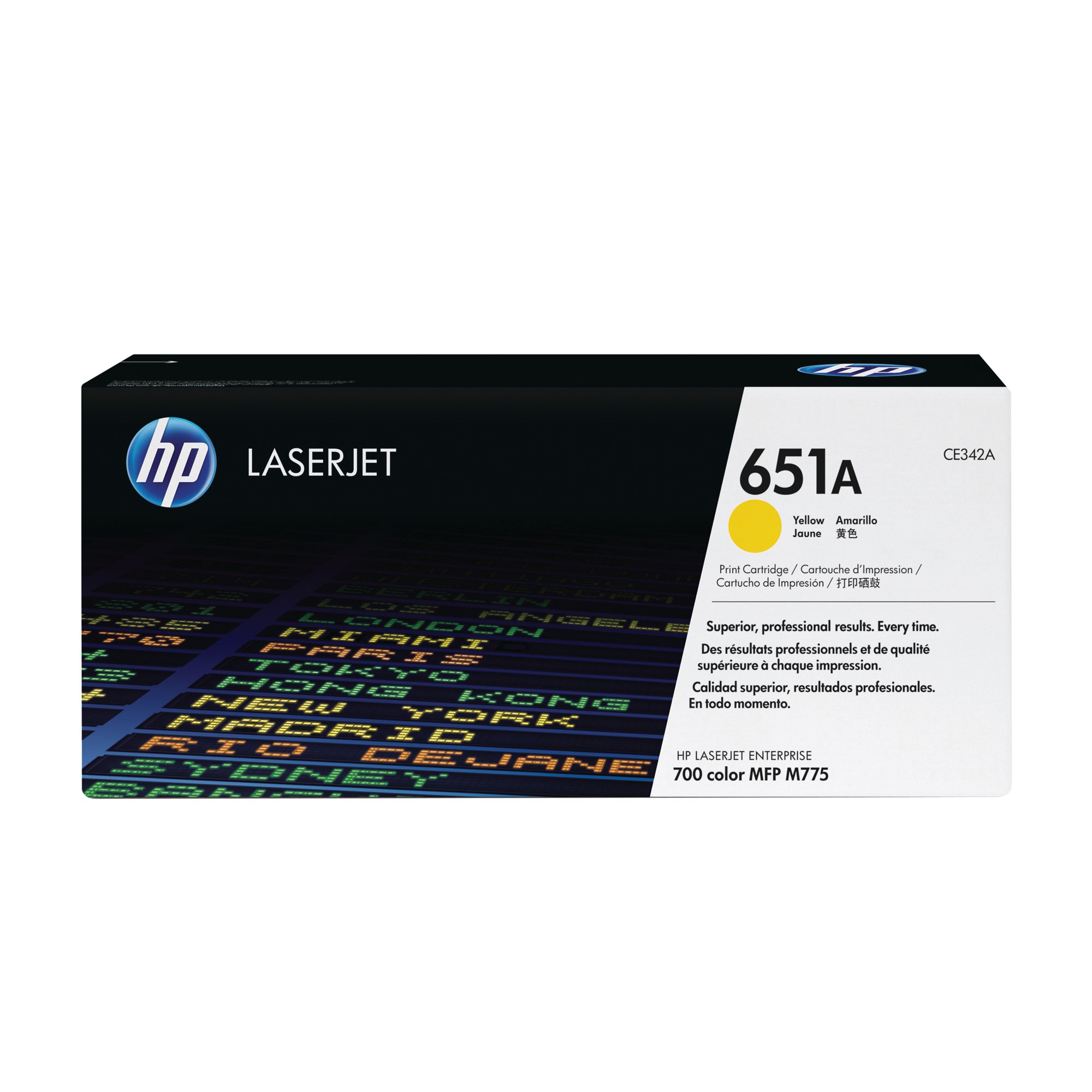 HP 651A LASER TONER YELLOW CE342A