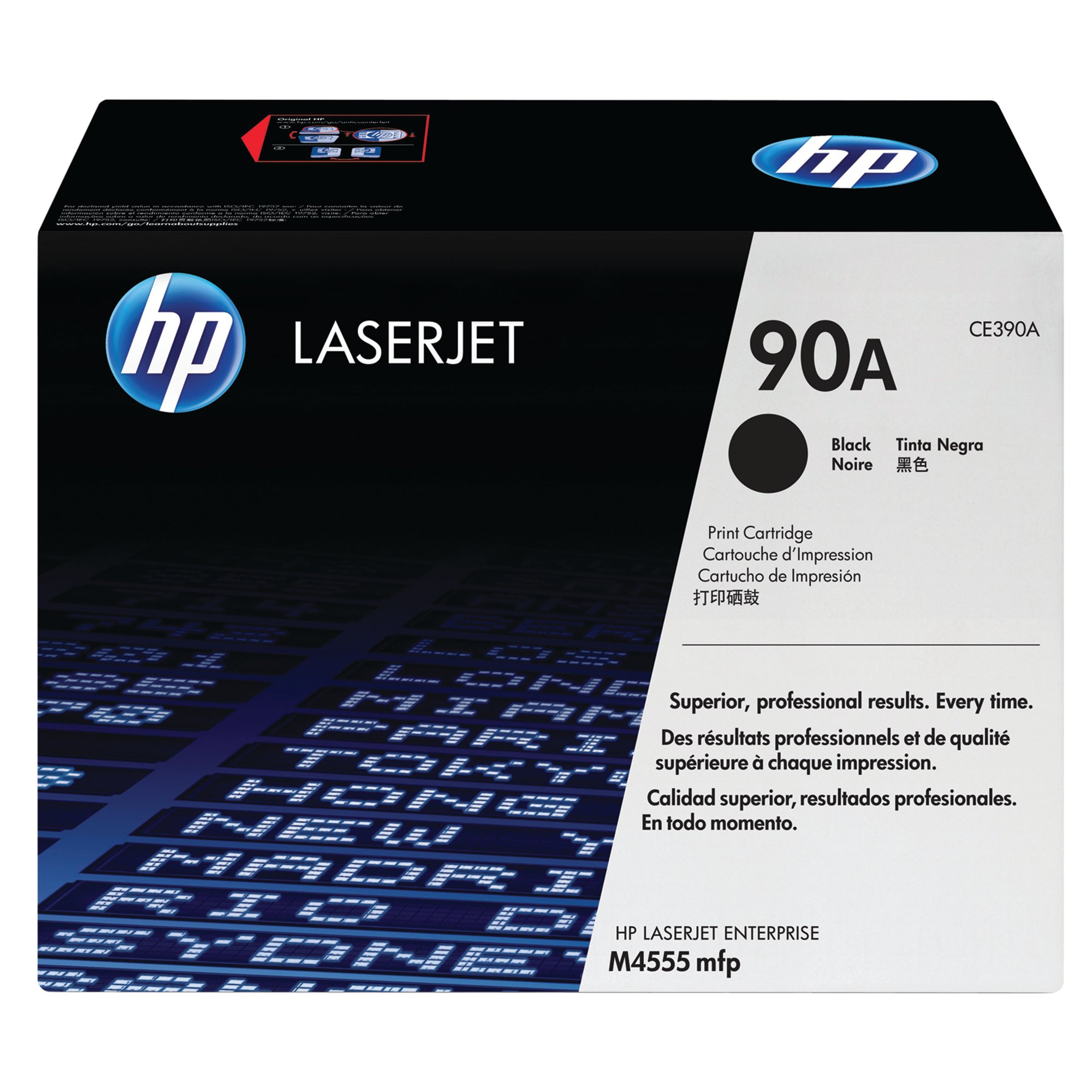 HP 90A LASERJET TONER BLK CE390A