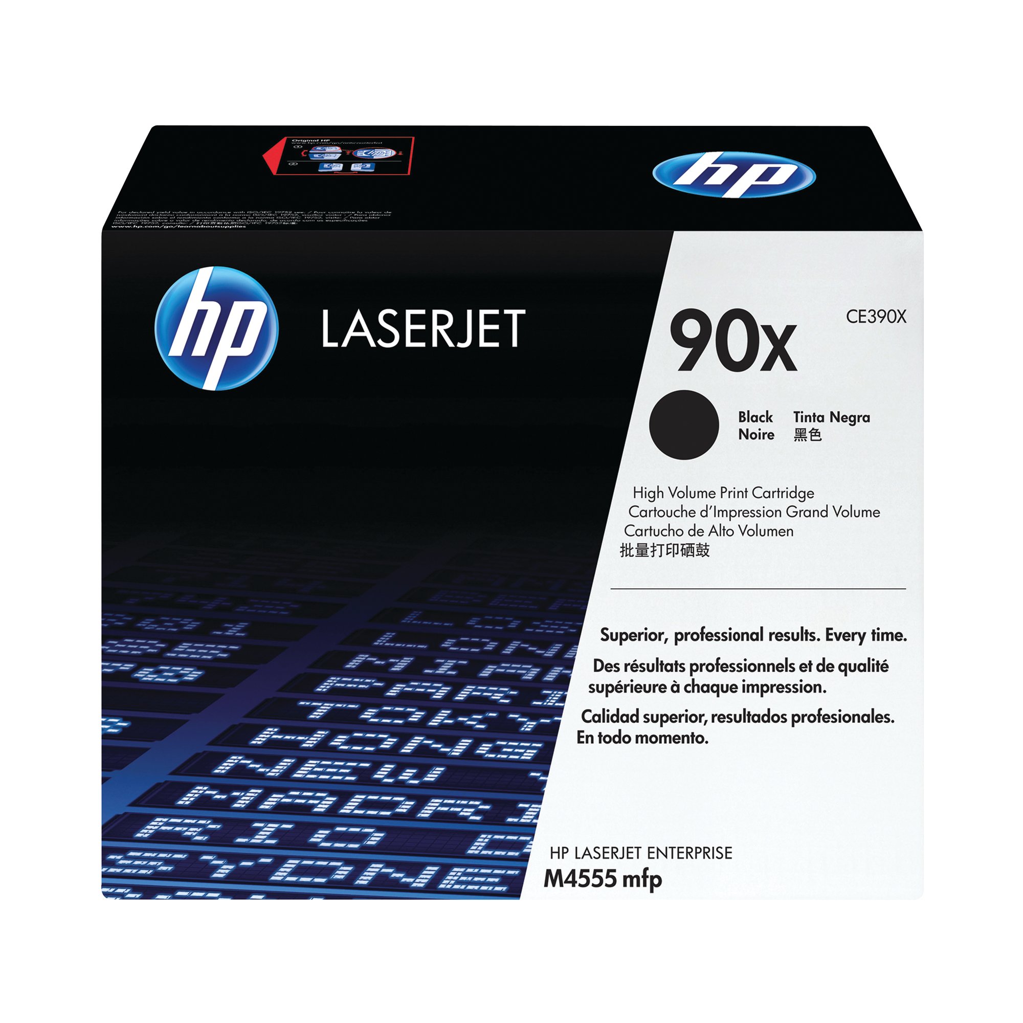 HP 90X LASERJET TONER HY BLK CE390X