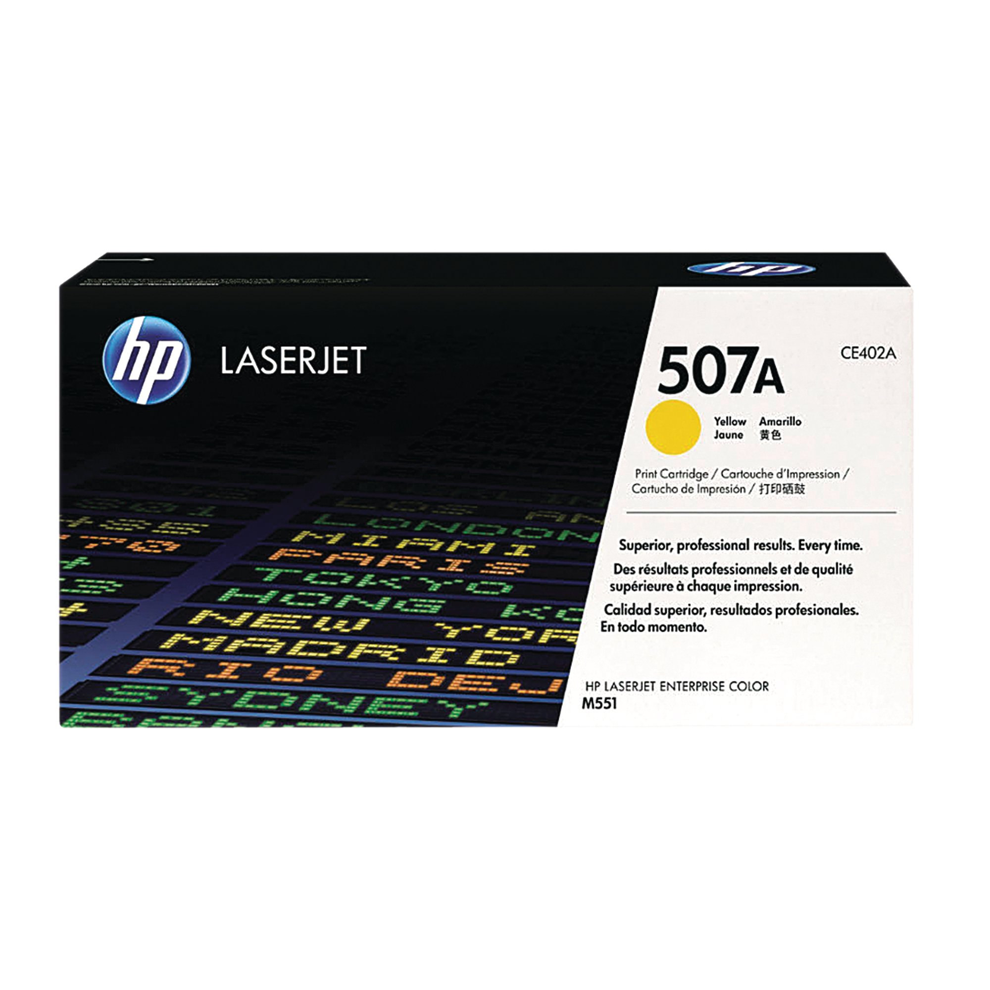 HP 507A LASERJET TONER YELLOW CE402A