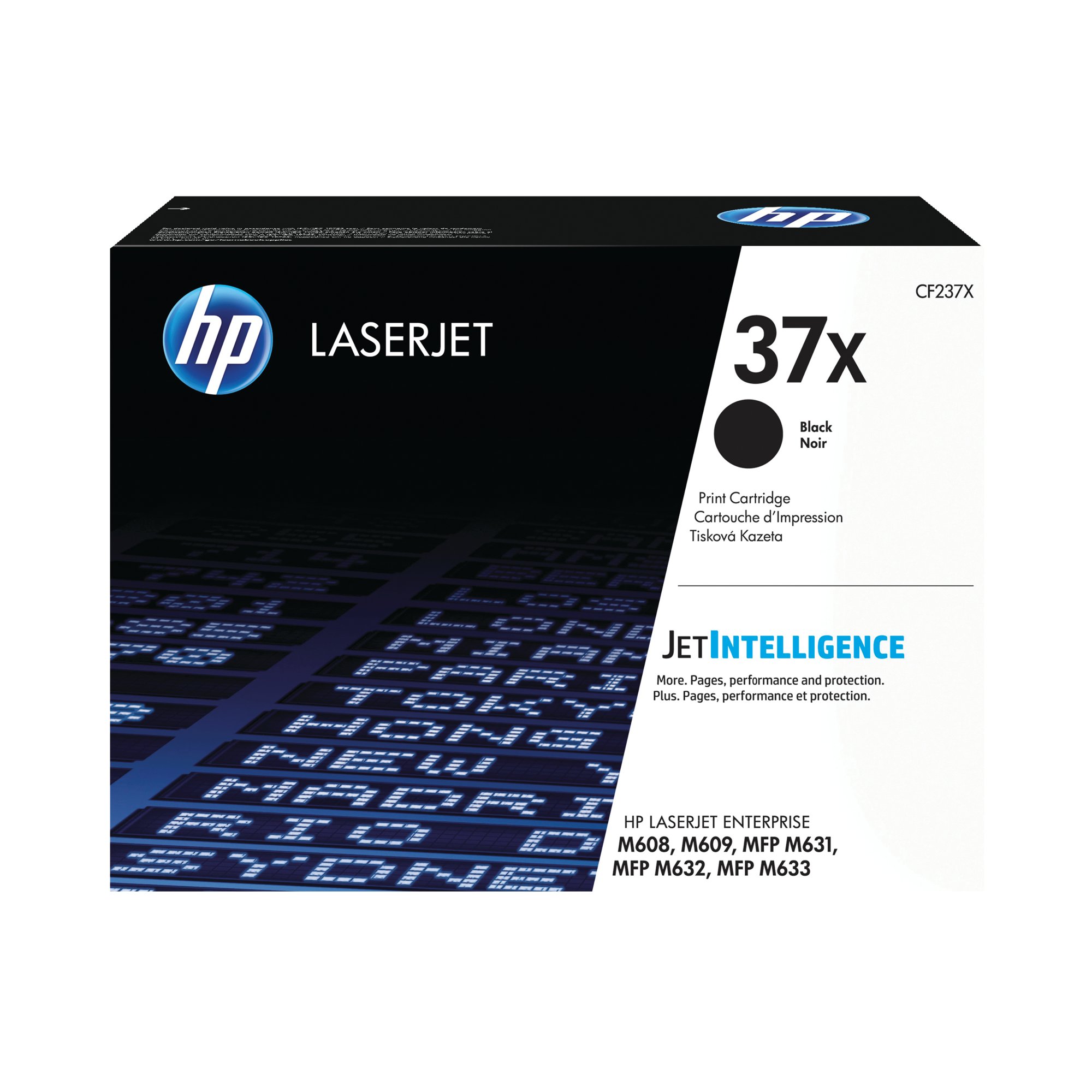 HP 37X HY BLACK TONER CARTRIDGE