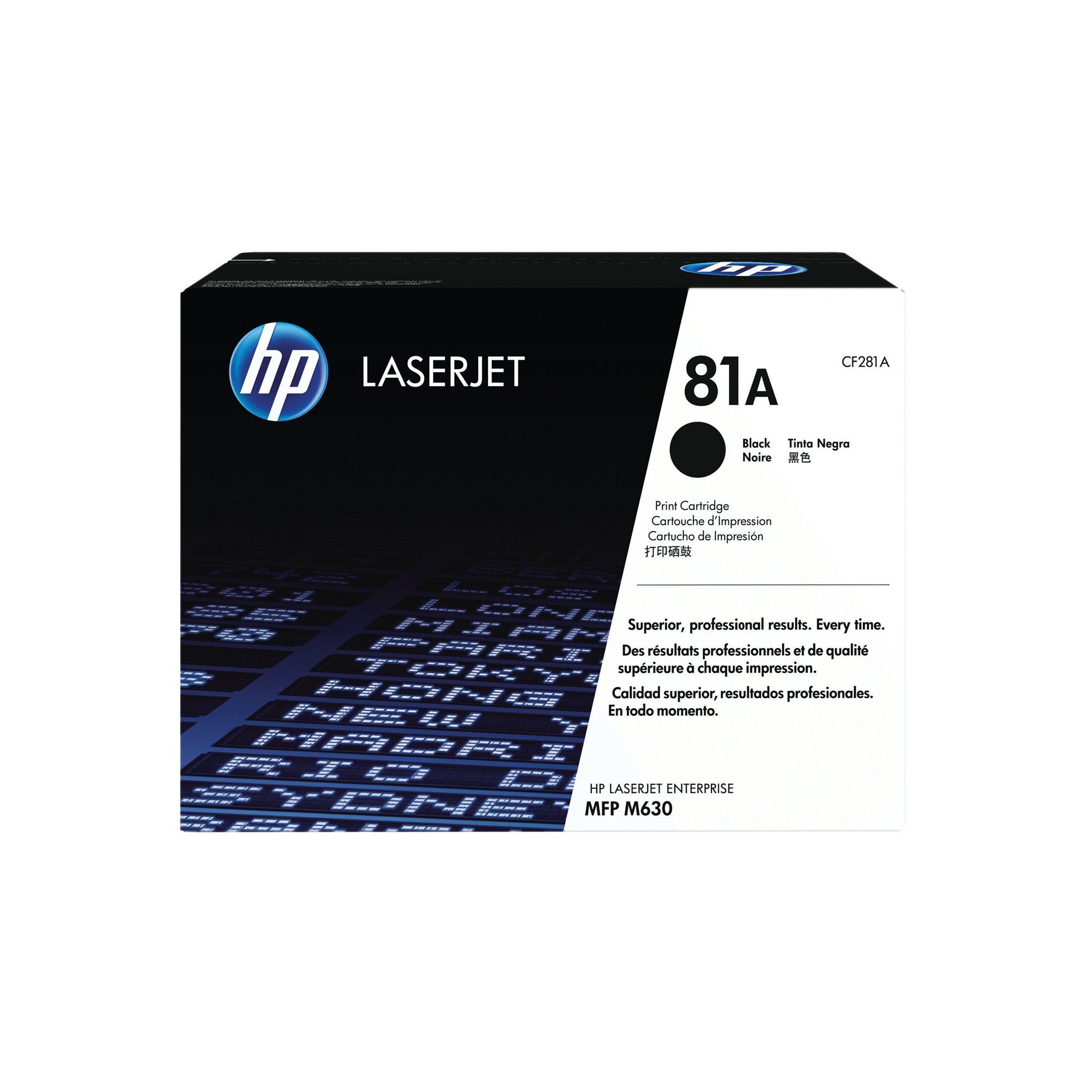HP 81A LASERJET TONER BLK CF281A