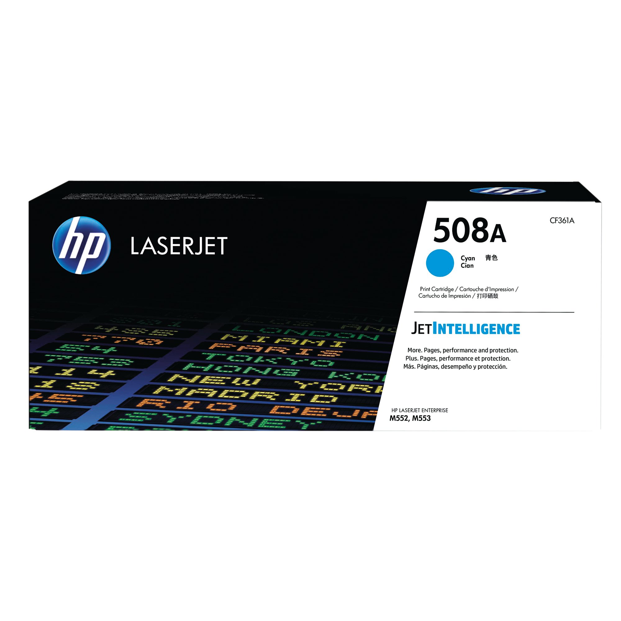 HP 508A LASERJET TONER CYAN CF361A