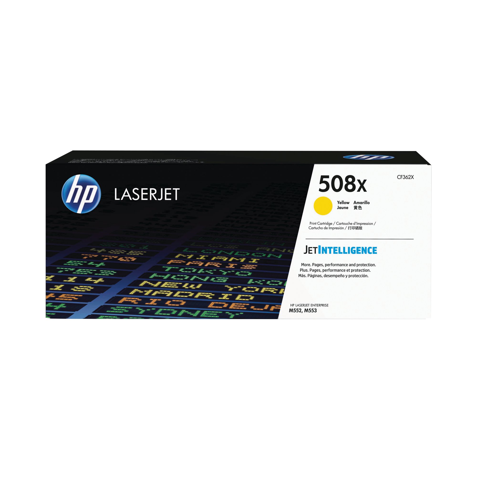 HP 508X LASERJET TONER HY YLW CF362X