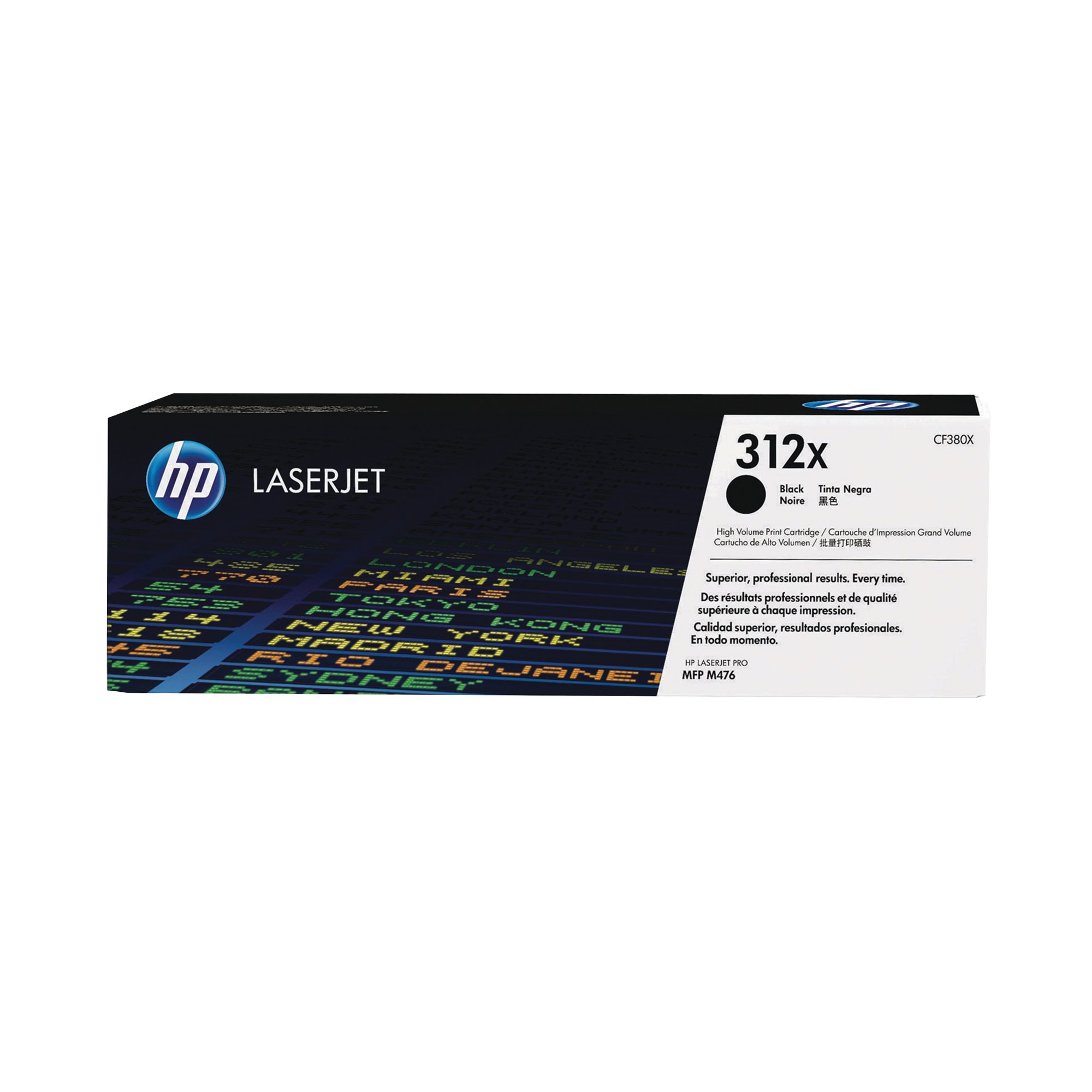 HP 312X LASERJET TONER BLACK CF380X