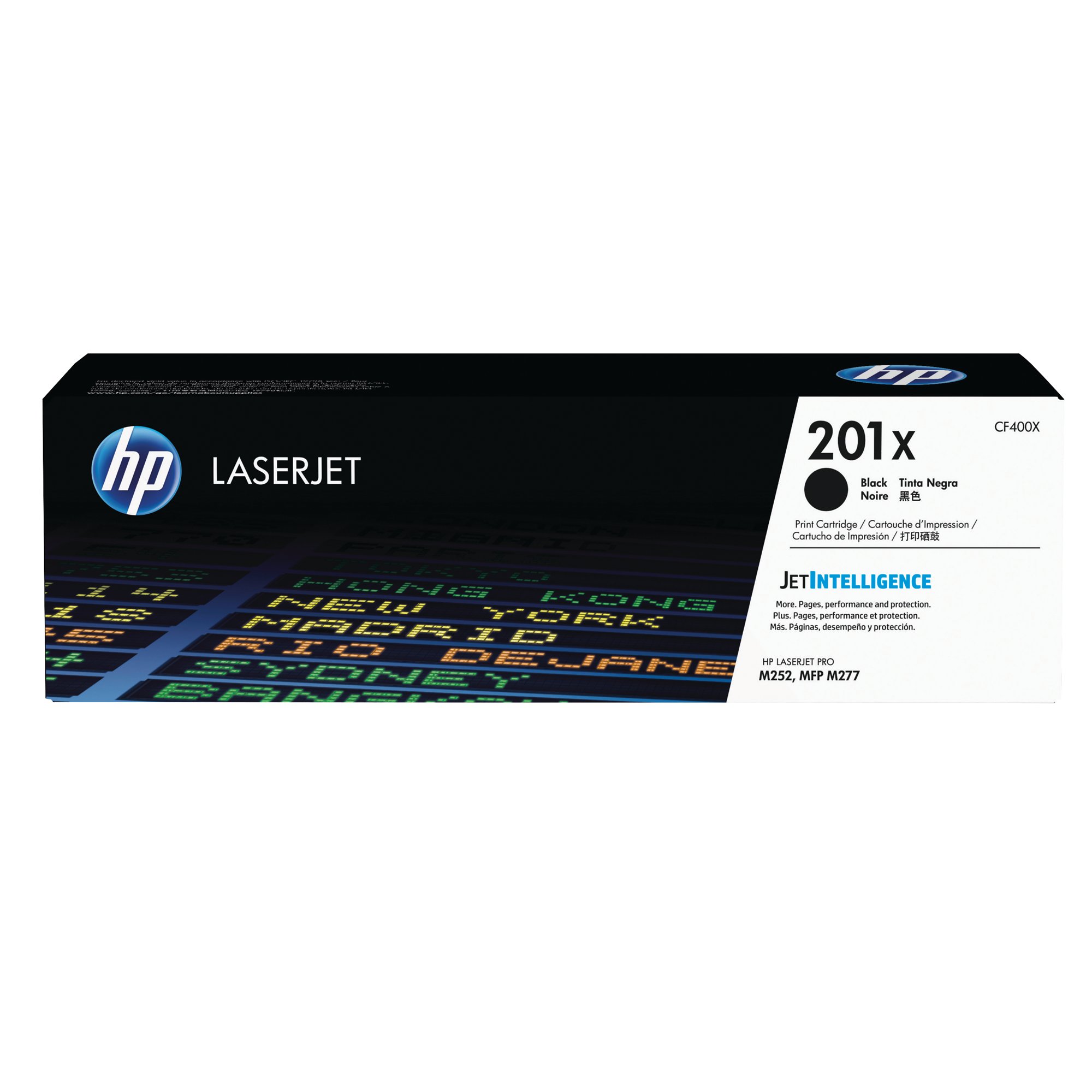 HP 201X LASERJET TONER HY BLK CF400X