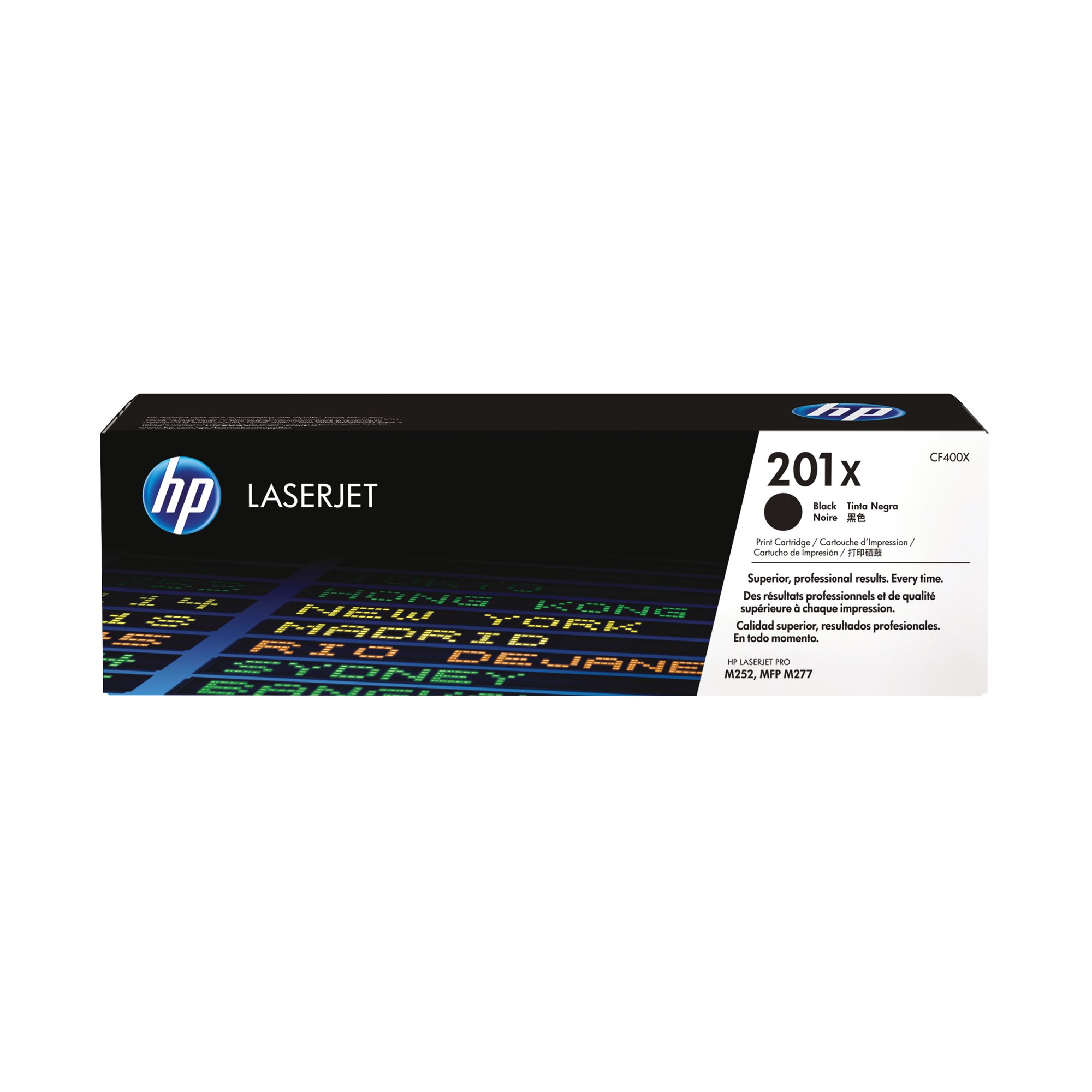 HP 201X LASER BLACK TONER TWIN PACK