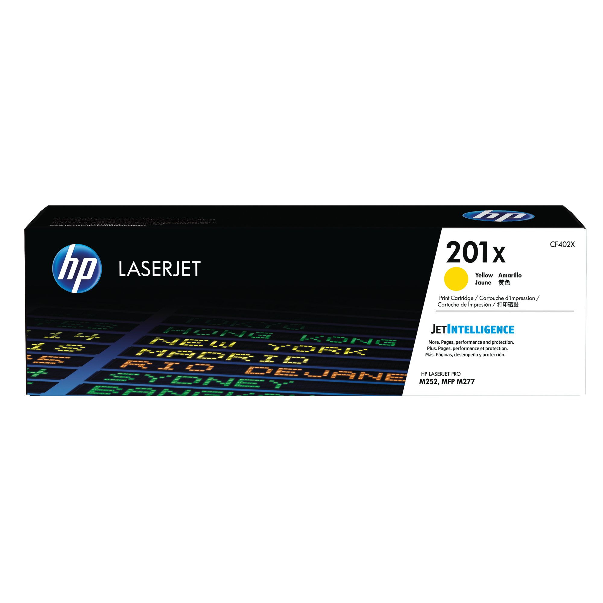 HP 201X LASERJET TONER HY YLW CF402X