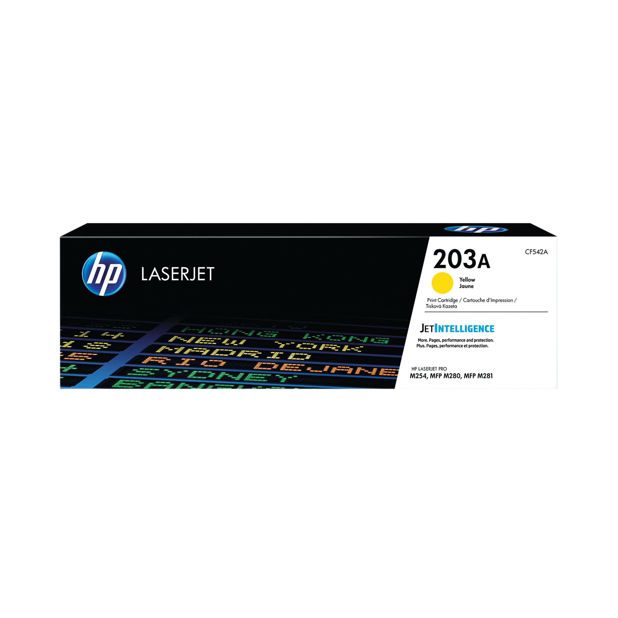 HP 203A YELLOW LASER CARTRIDGE