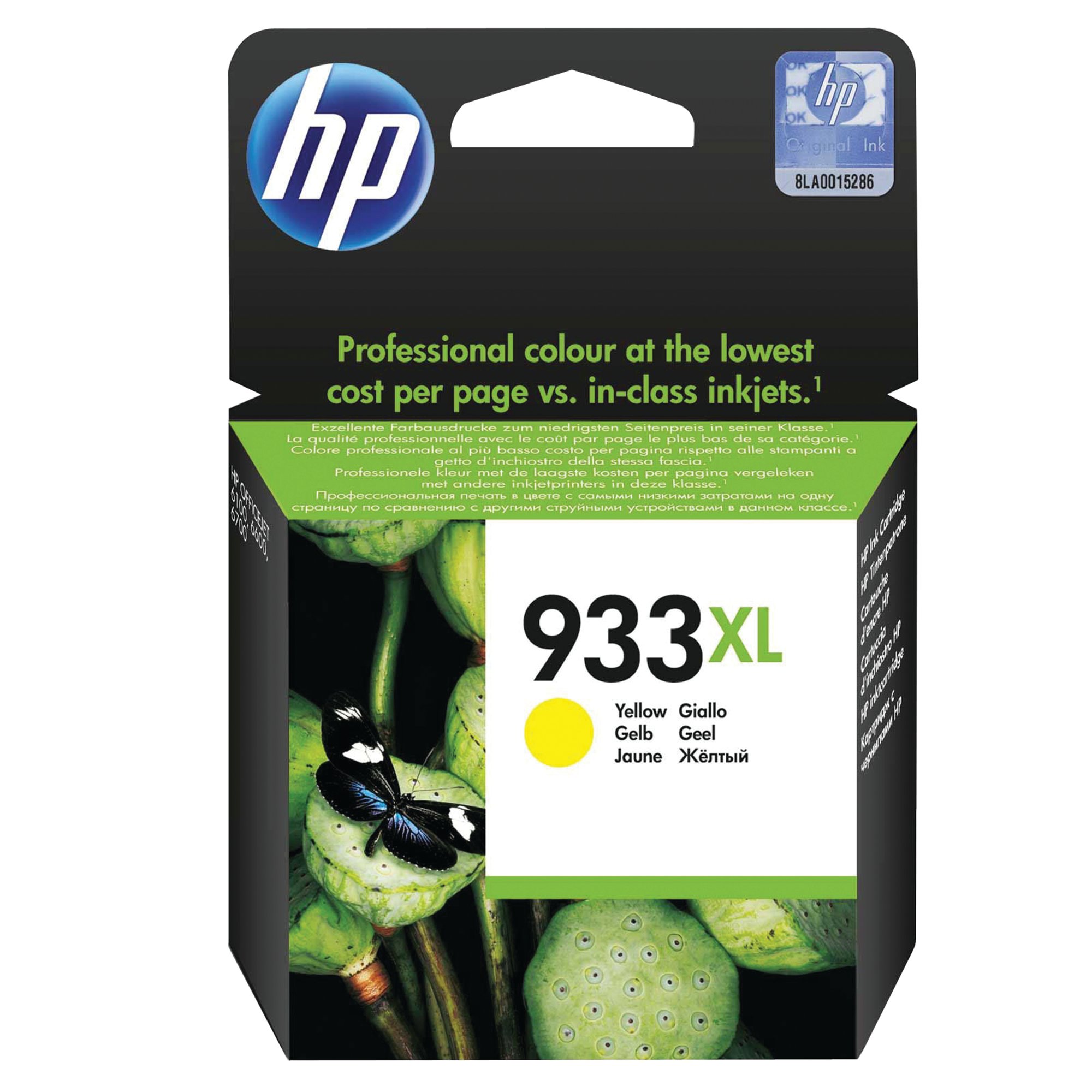 HP 933XL OFFICEJET INK HY YELLOW
