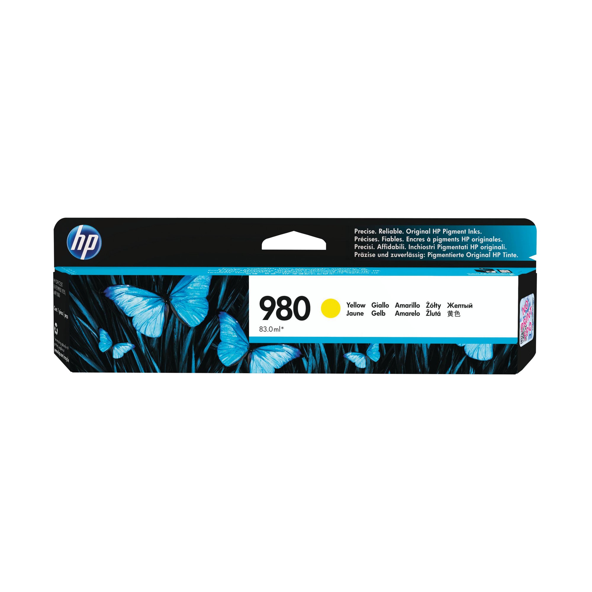 HP 980 INK CARTRIDGE YELLOW D8J09A