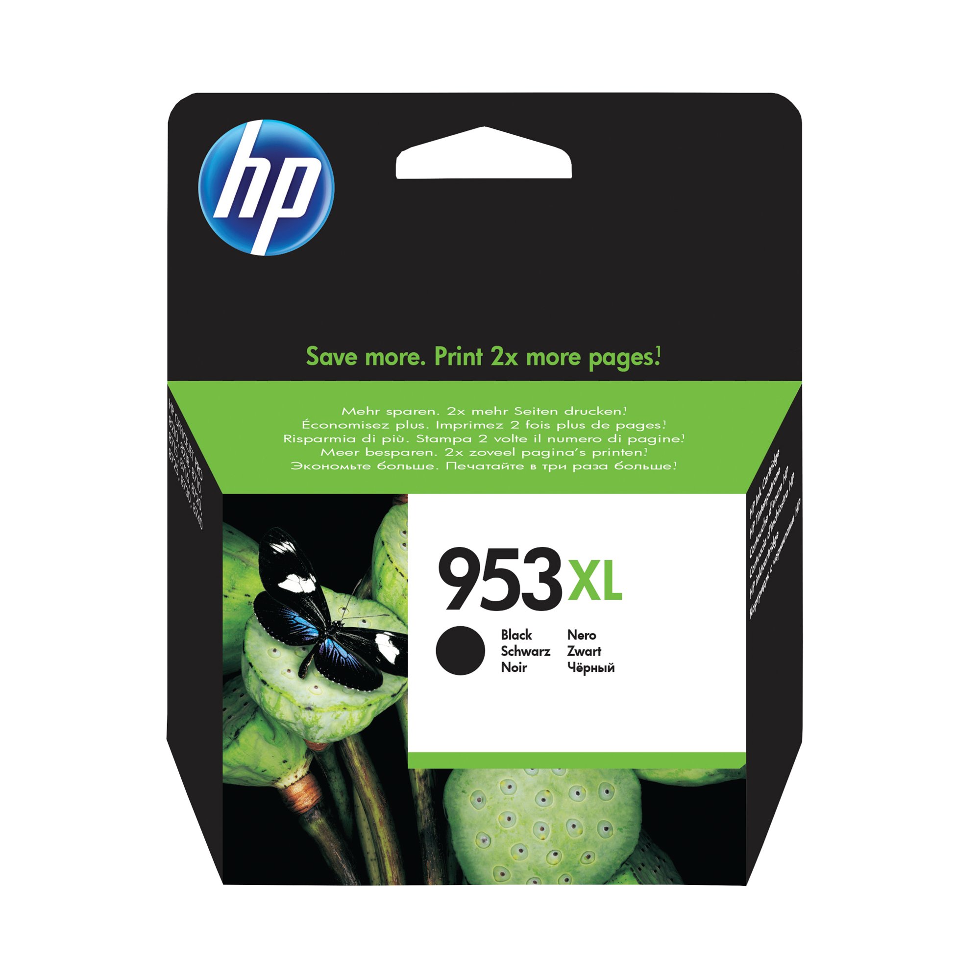 HP 953XL ORIGINAL INK CART HY BLACK