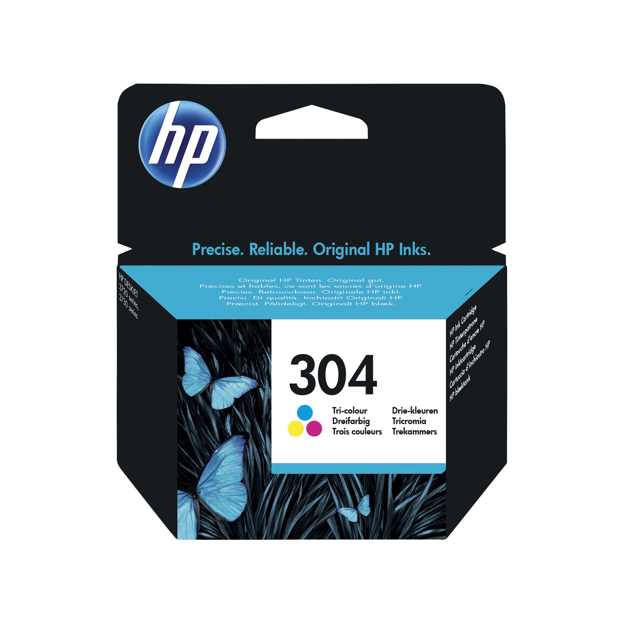 HP 304 TRI-COLOR INK CARTRIDGE