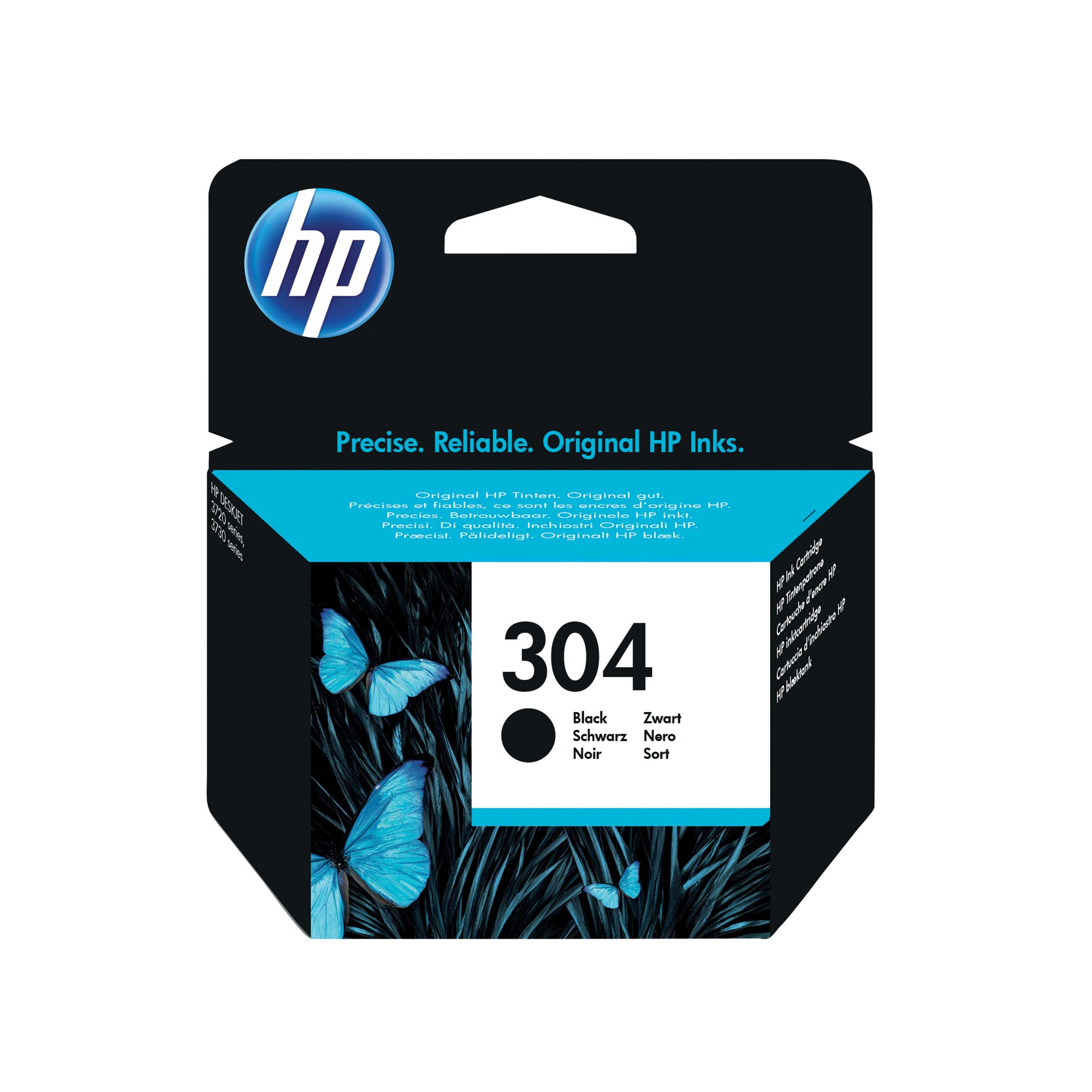 HP 304 BLACK INK CARTRIDGE