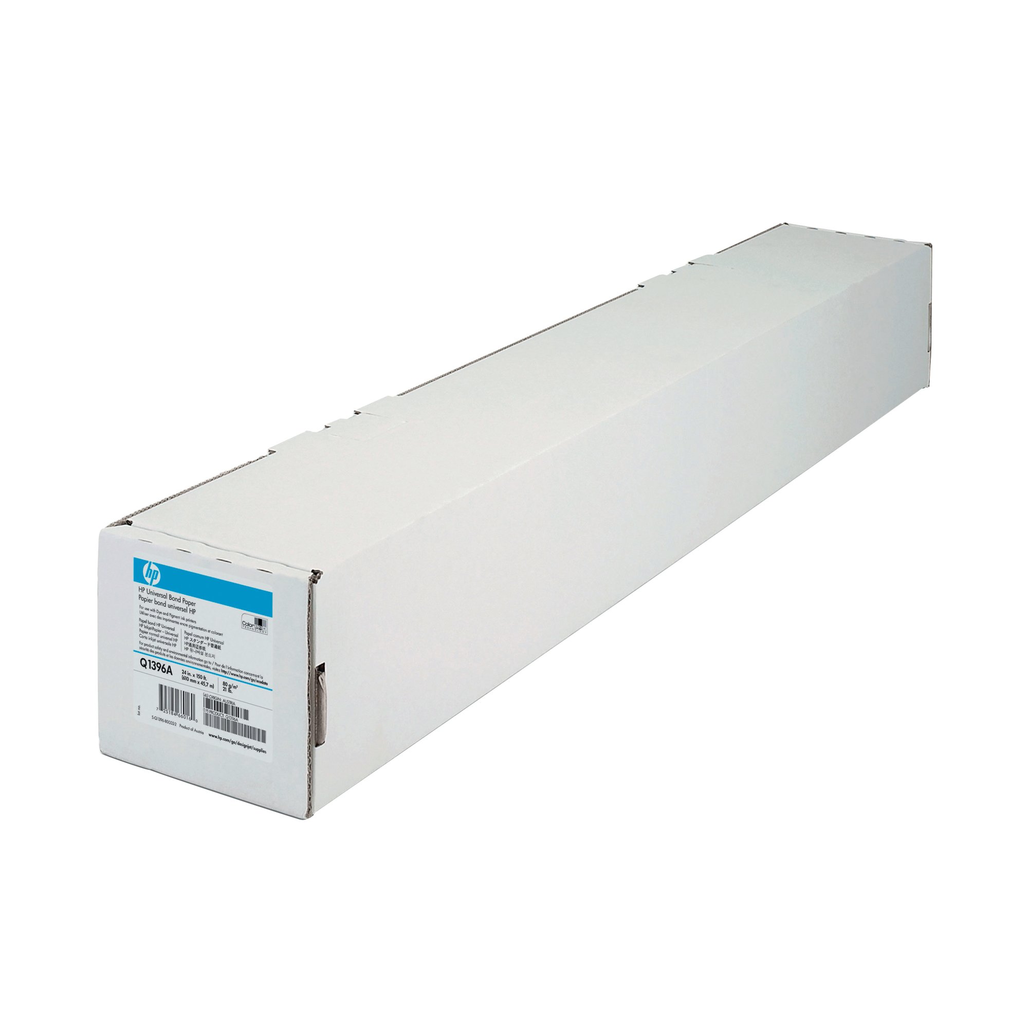 HP LRG FRMT PLTTR PPR 45M 80GSM ROLL
