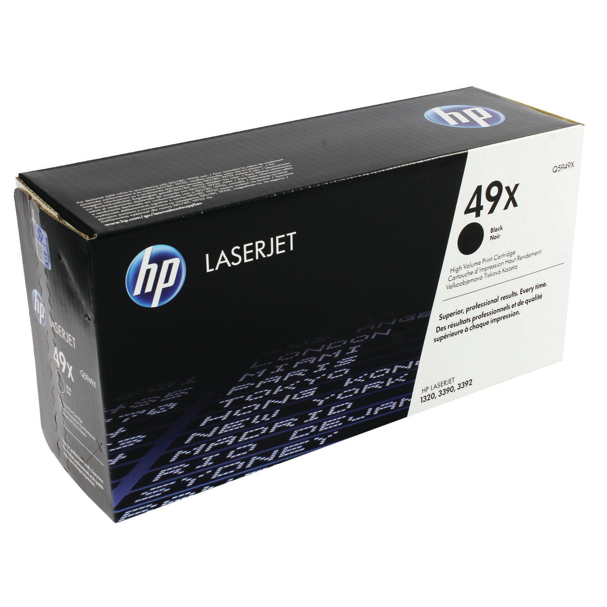 HP 49X LASERJET TONER HY BLK Q5949X