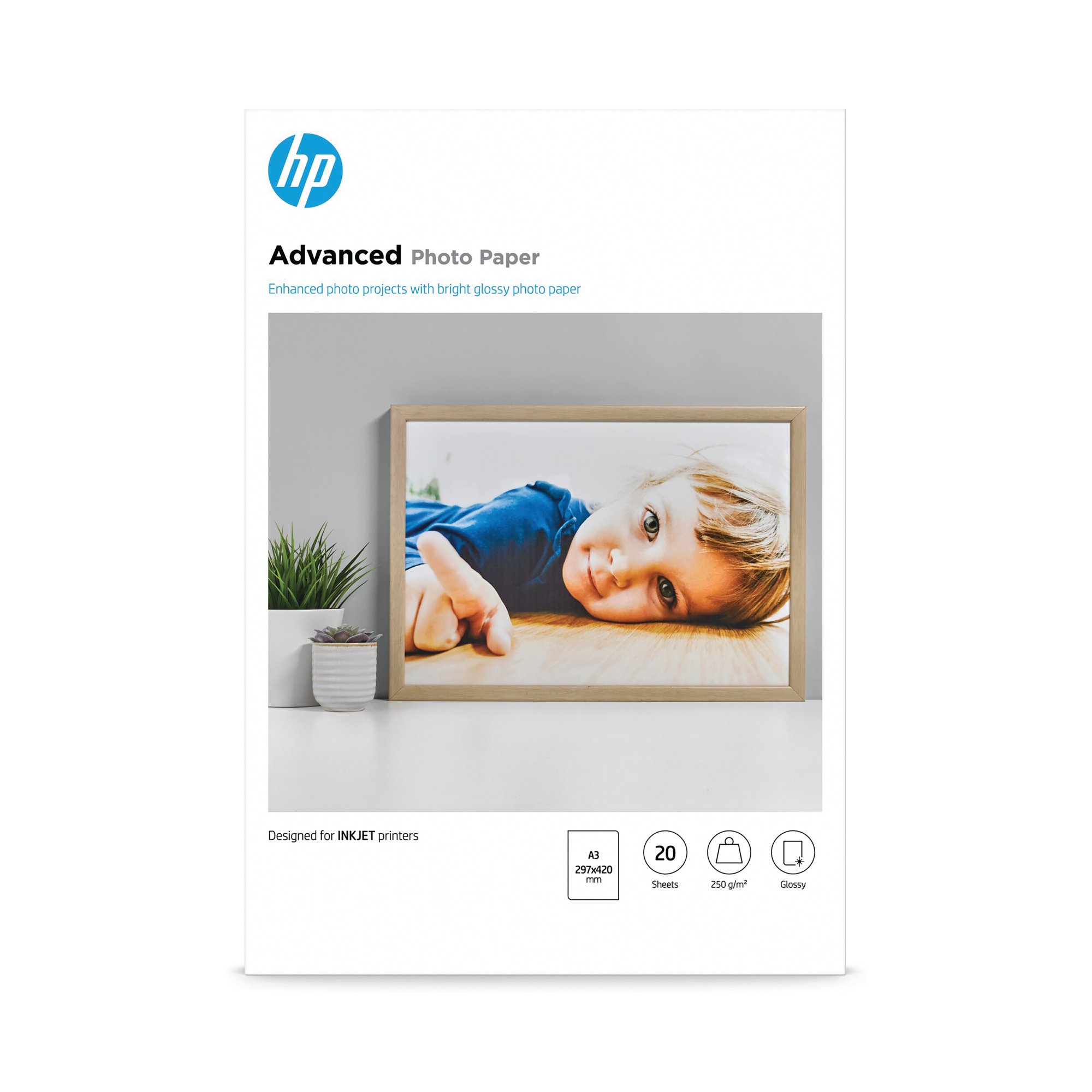 HP ADVANCED GLOSSY PHOTO PAPER