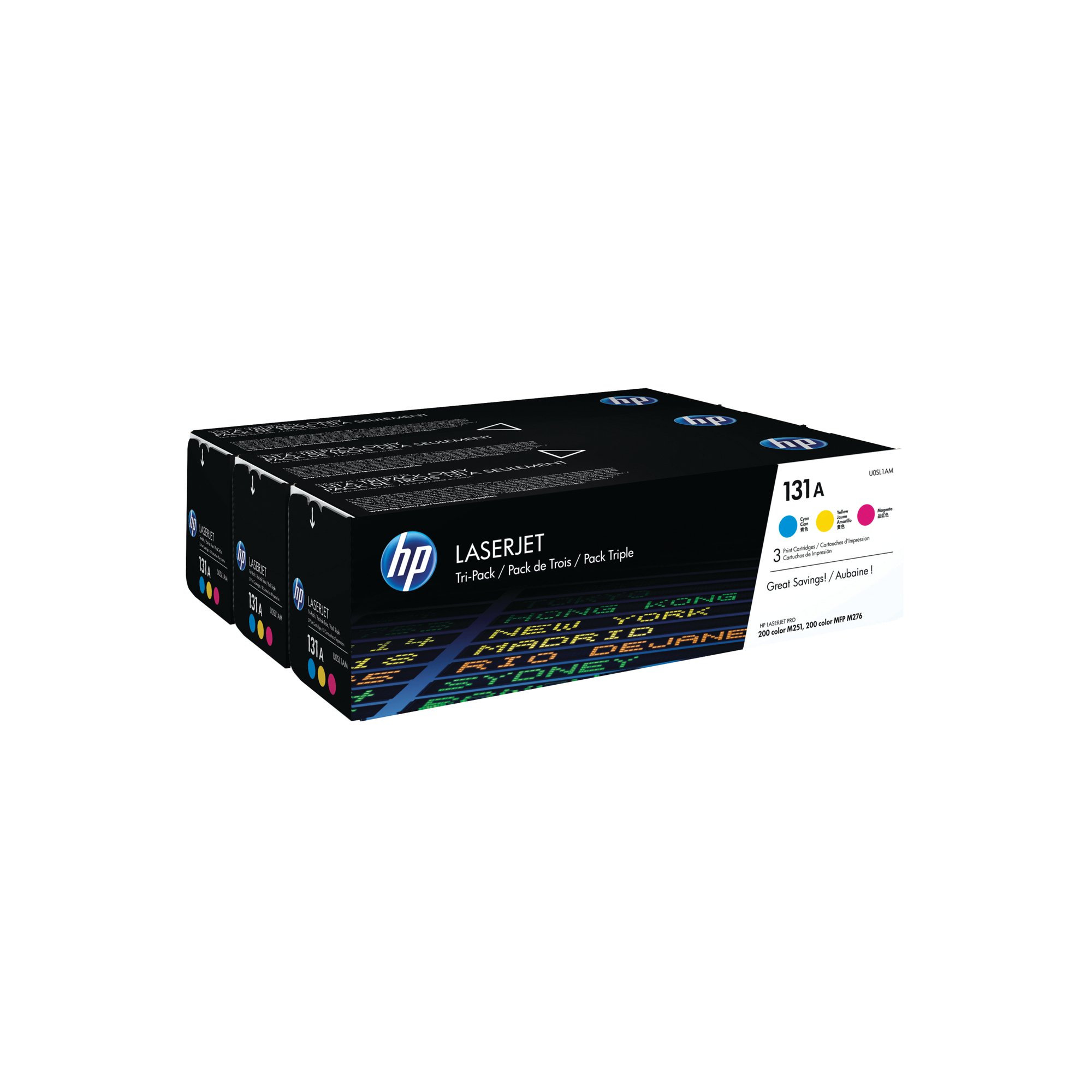 HP 131A ORGL LJET TNR CT CLR CMY PK1