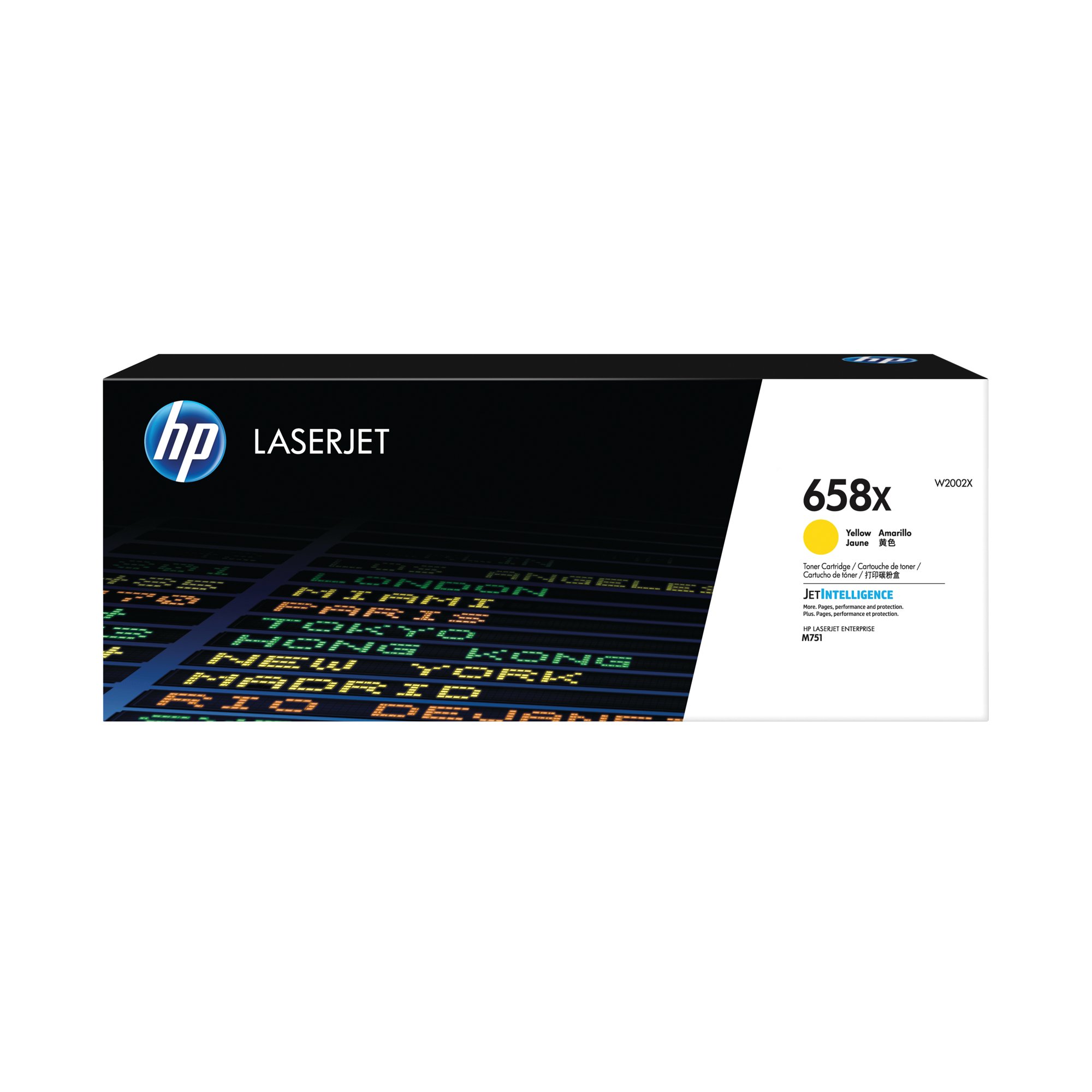 HP 658X YELLW LASERJET TNER CRTRIDGE