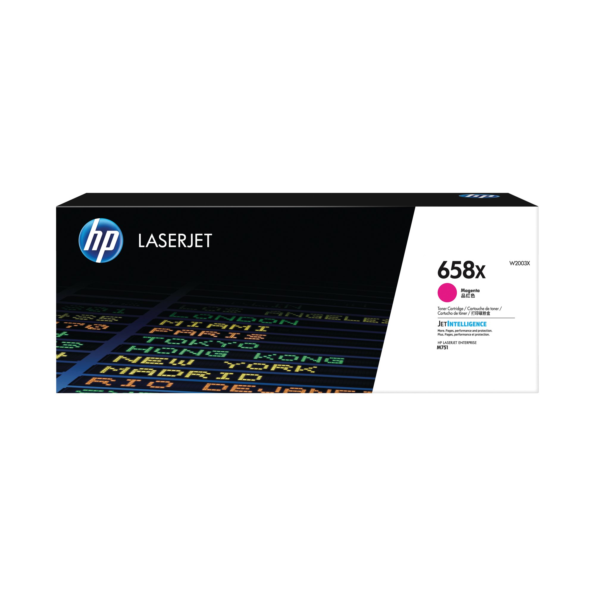 HP 658X MGNTA LASERJET TNER CRTRIDGE