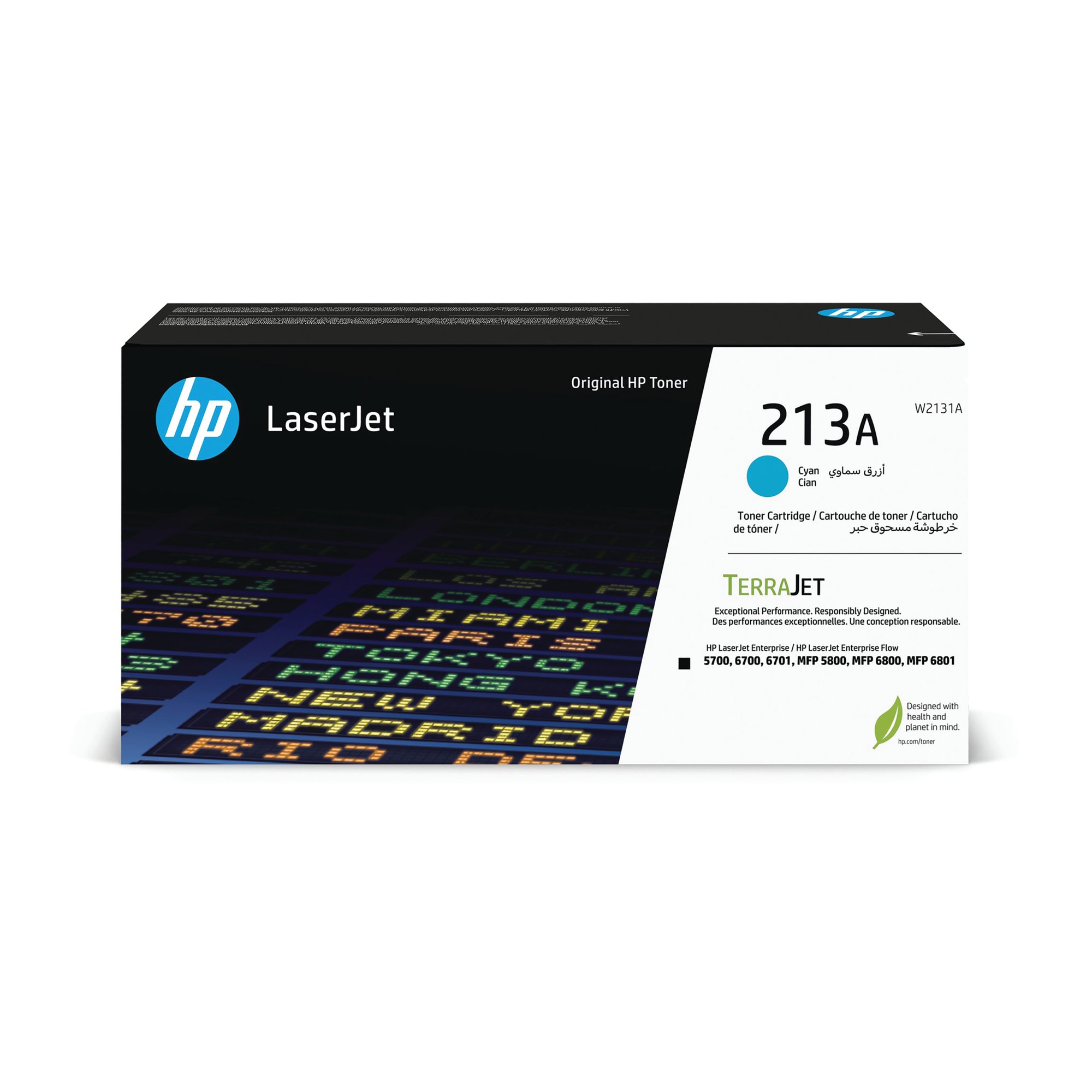 HP 213A LASERJET TONER CY
