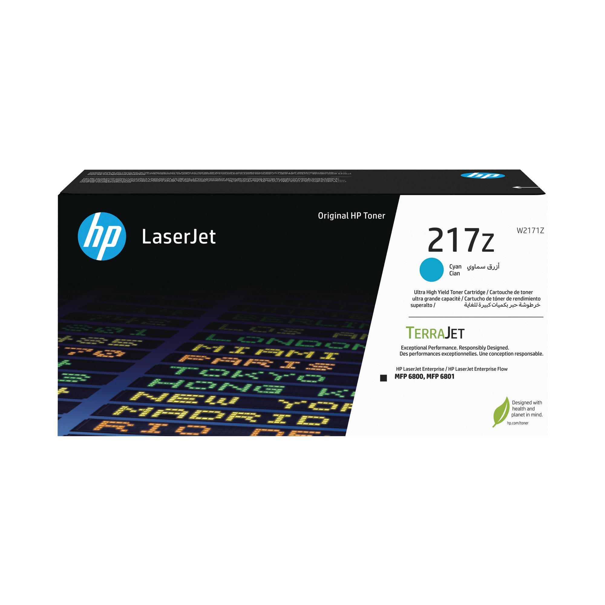 HP 217Z LASERJET TONER CART UHY CY