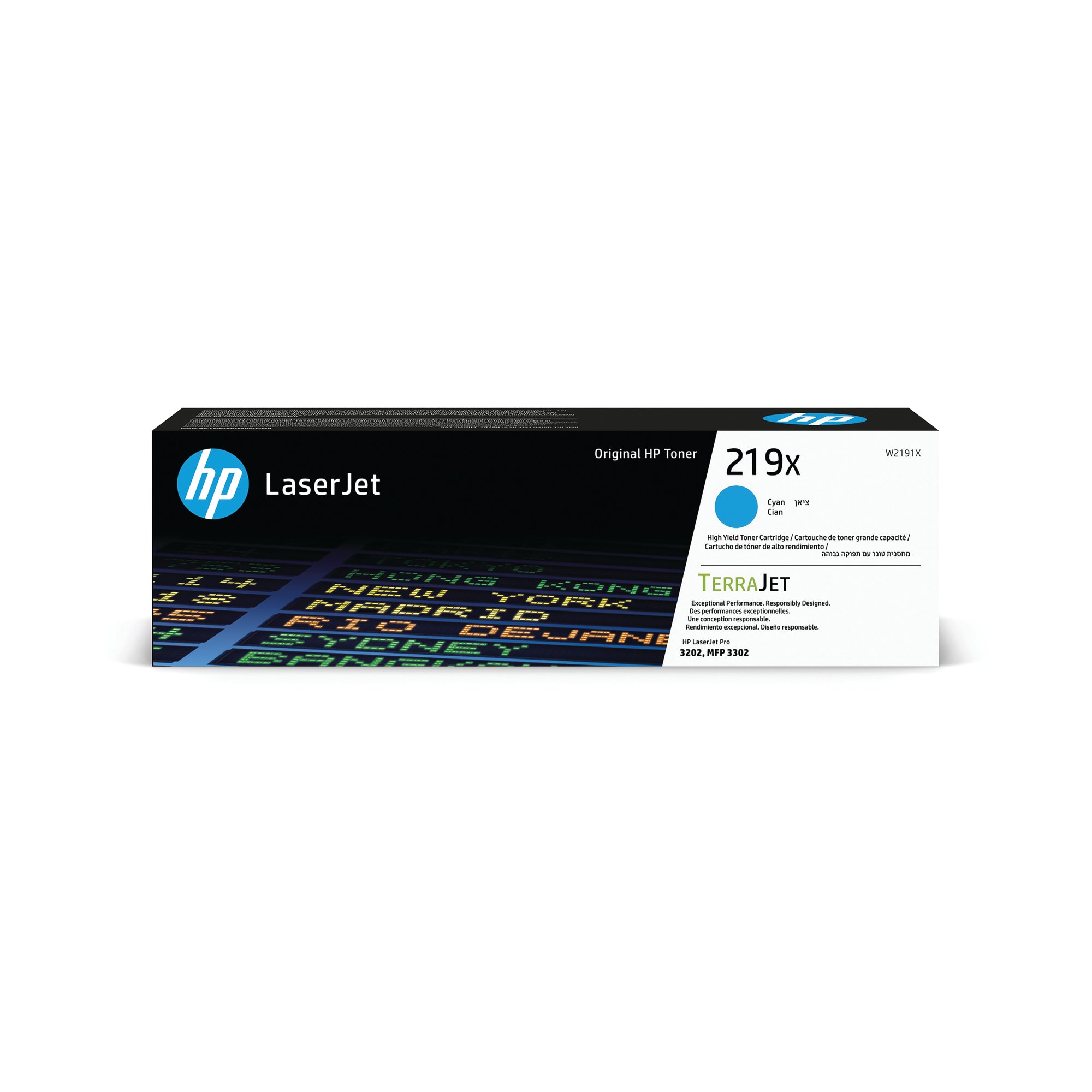 HP 219X TONER CARTRIDGE HY CYAN