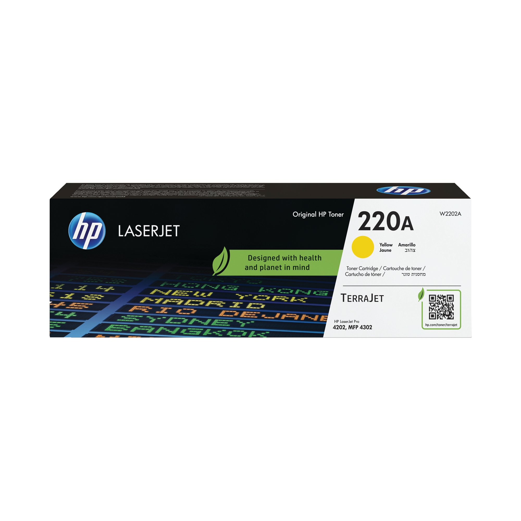 HP 220A LASERJET TONER CART YLW