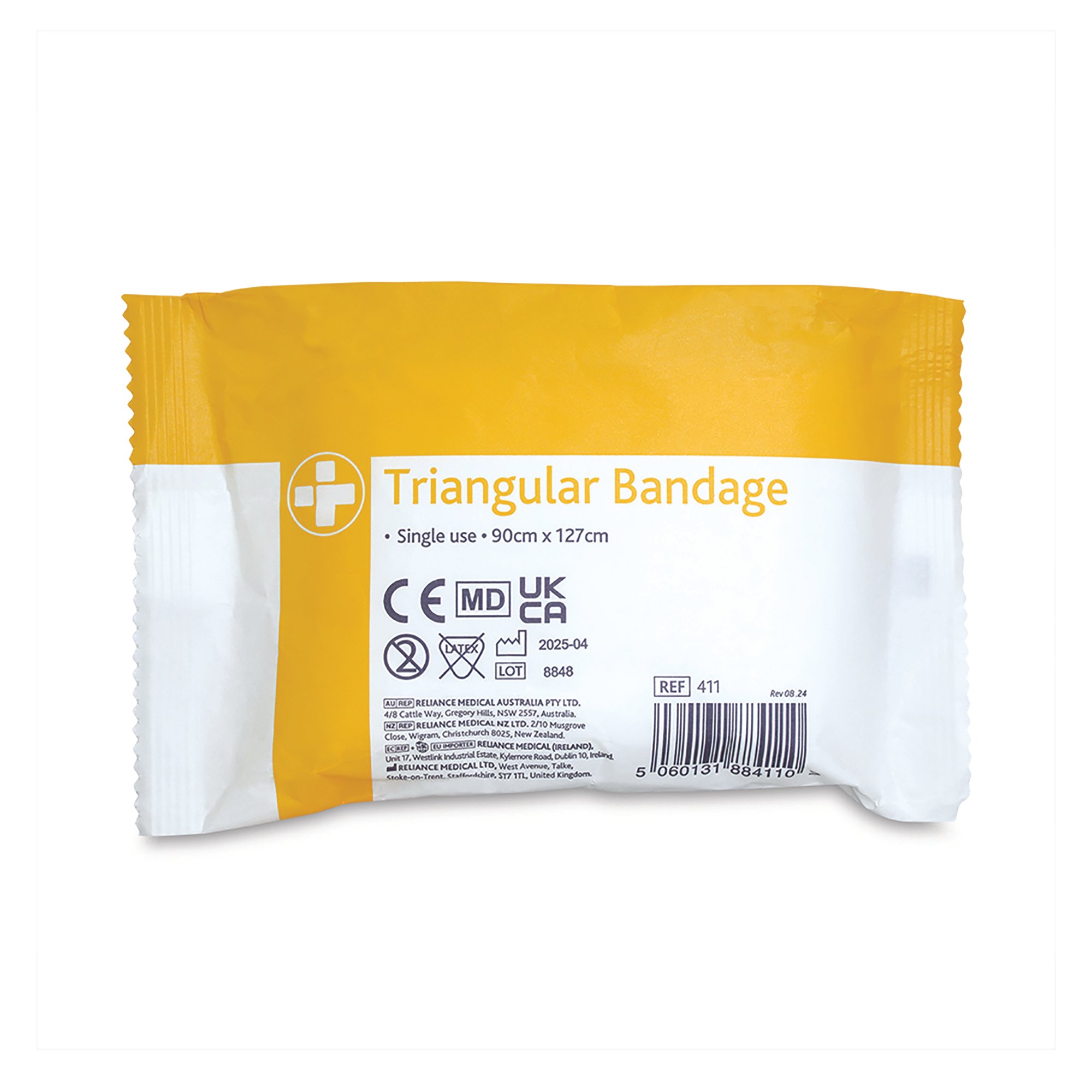TRIANGULAR BANDAGE 90 X 127CM PK10