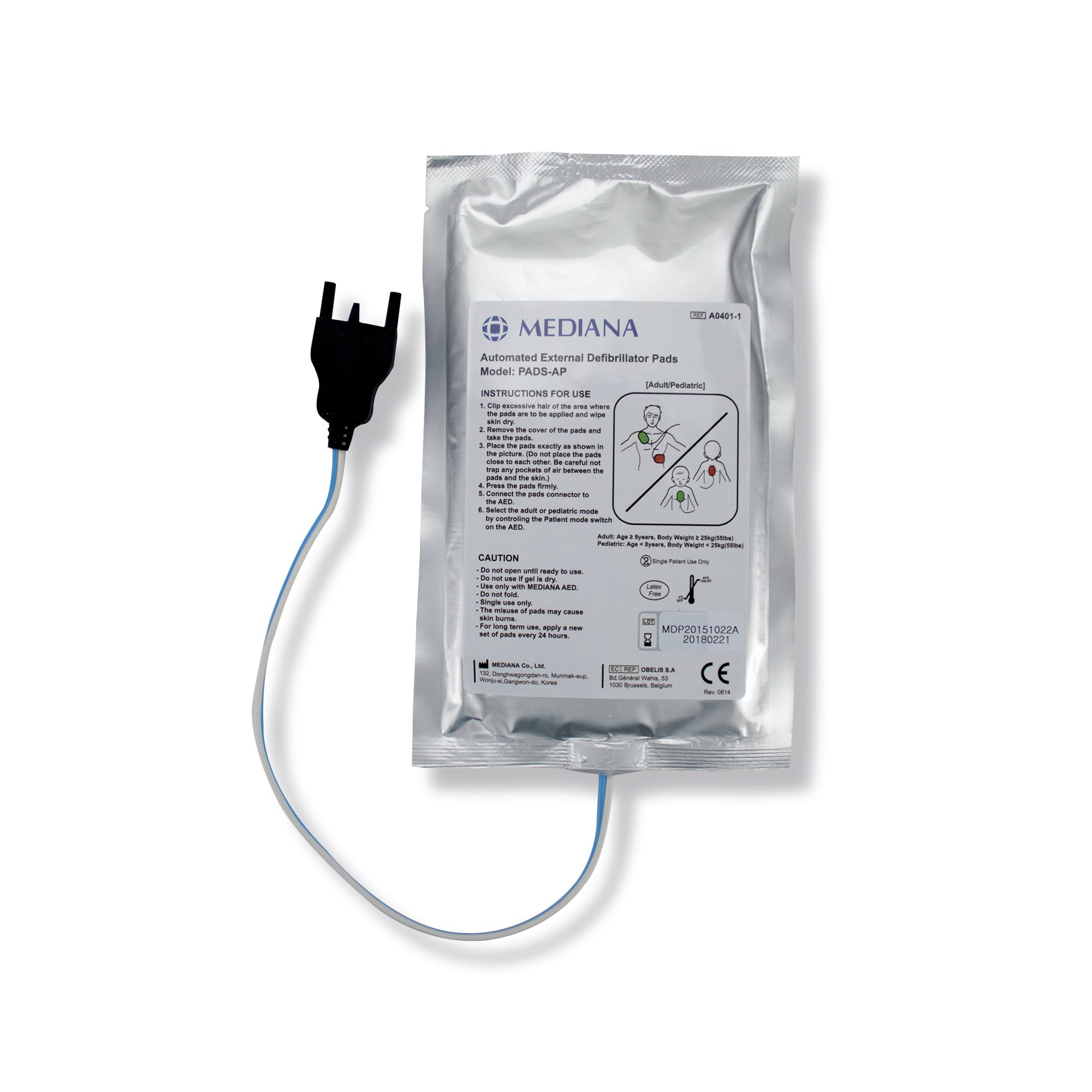 MEDIANA A15 REPL RESUSCITATION PADS