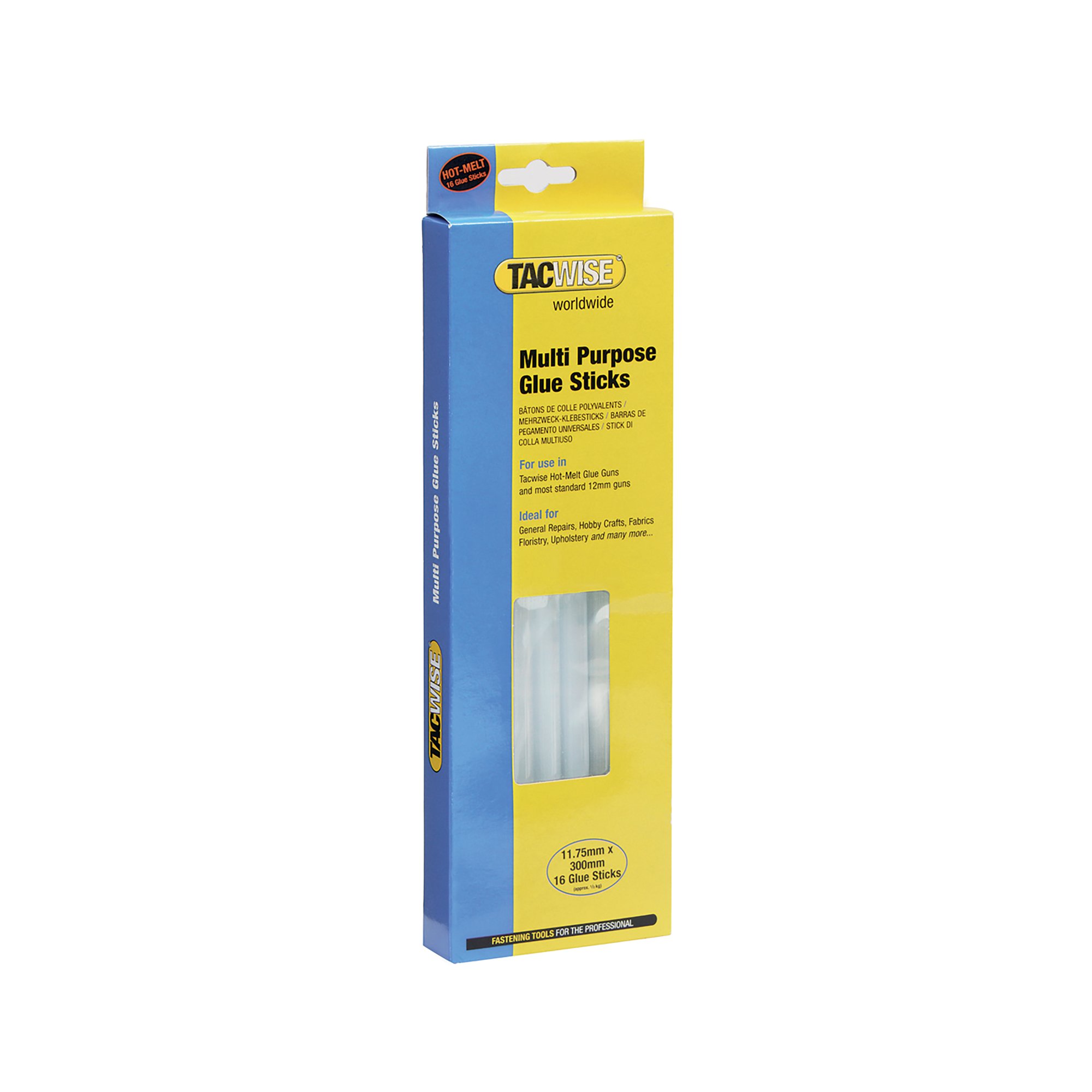 TACWISE GLUE STICKS 11.75X300MM PK16
