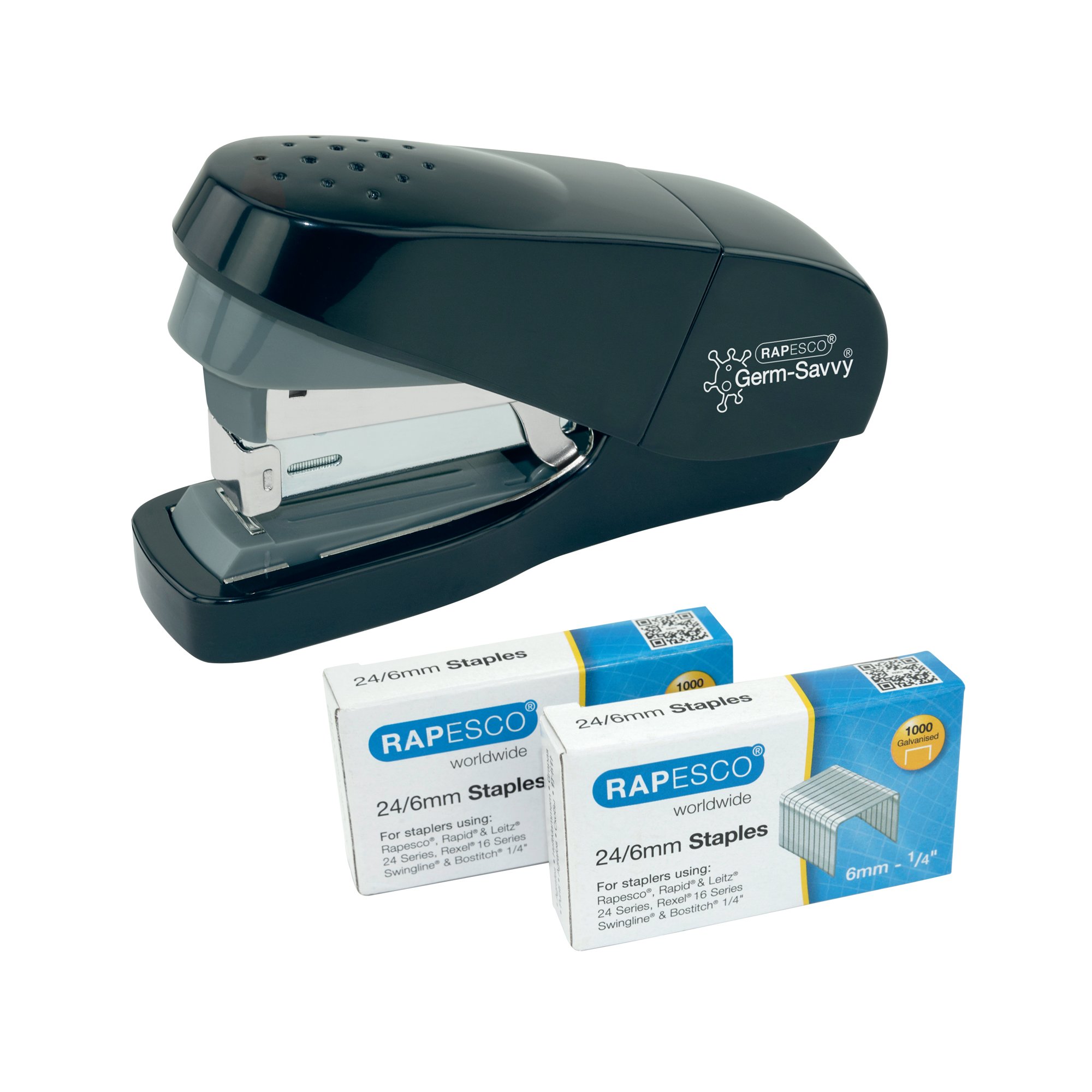 RAPESCO GERM-SAVVY STAPLER/STAPLES