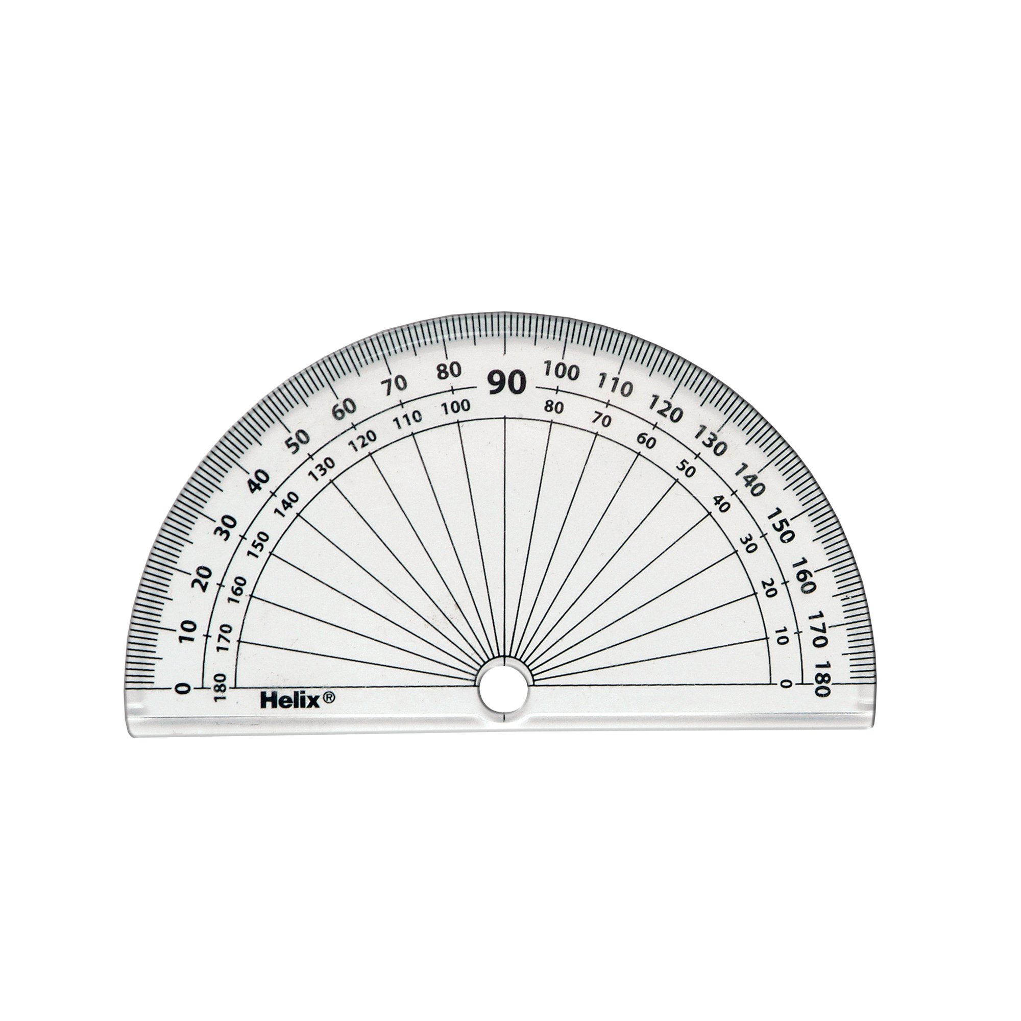HELIX 410CM 180DEG PROTRACTOR PK50