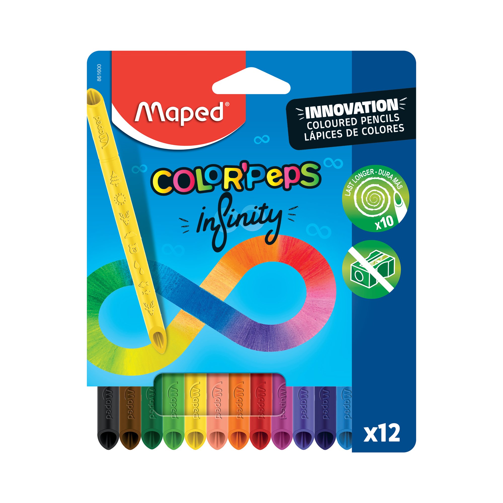 MAPED COLORPEPS INFINITY PCILS PK12