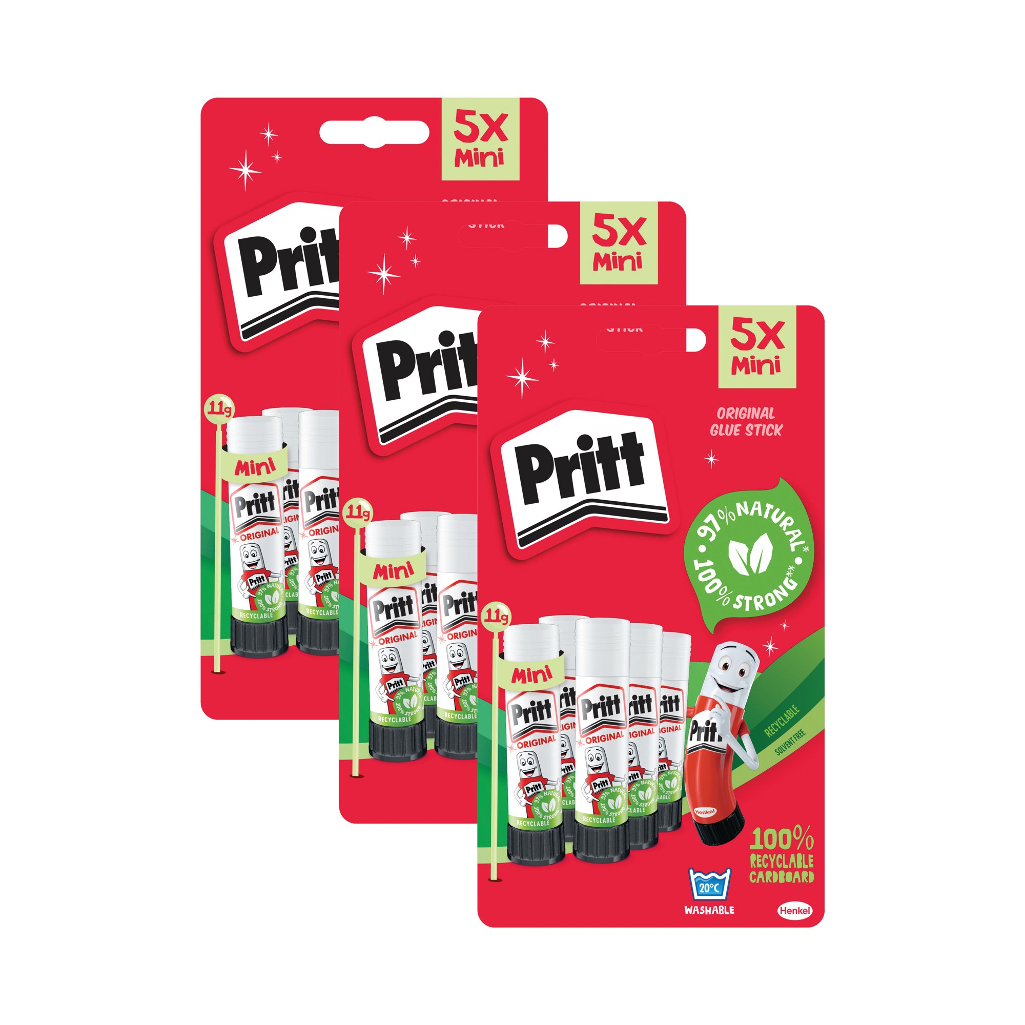 PRITT STICK 11G PK5 BUY 2 GET 1 FOC