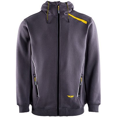 MENS GREY HOODIE M