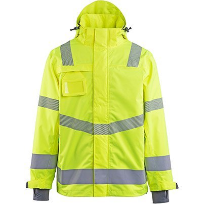 YLW WATERPROOF HI-VIS COAT L