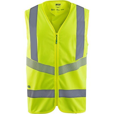 RESPONSIBLE YLW HI-VIS VEST 2XL