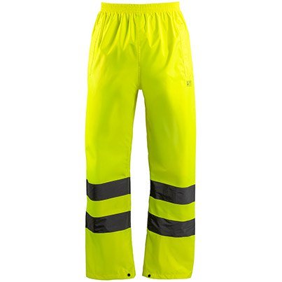 YELLOW HI-VIS OVERTROUSERS 2XL