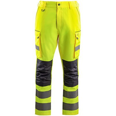 YLW HI-VIS CARGO TROUSERS 34R