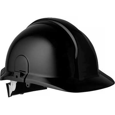 CHAMPION PLUS BLK WR SAF HELMET