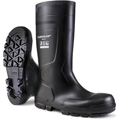 WORK-IT BLACK S5 WELLINGTON BOOTS 11