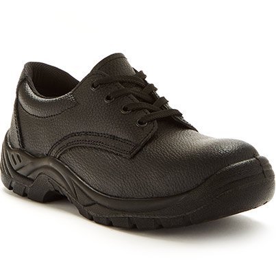 BLACK S1P SAFETY SHOES 7