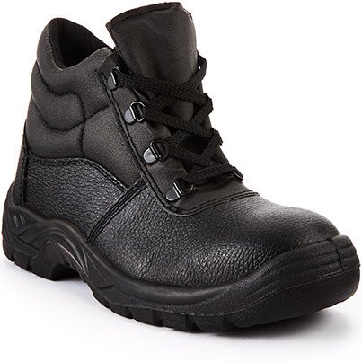 BLACK S1P SAFETY BOOTS 13